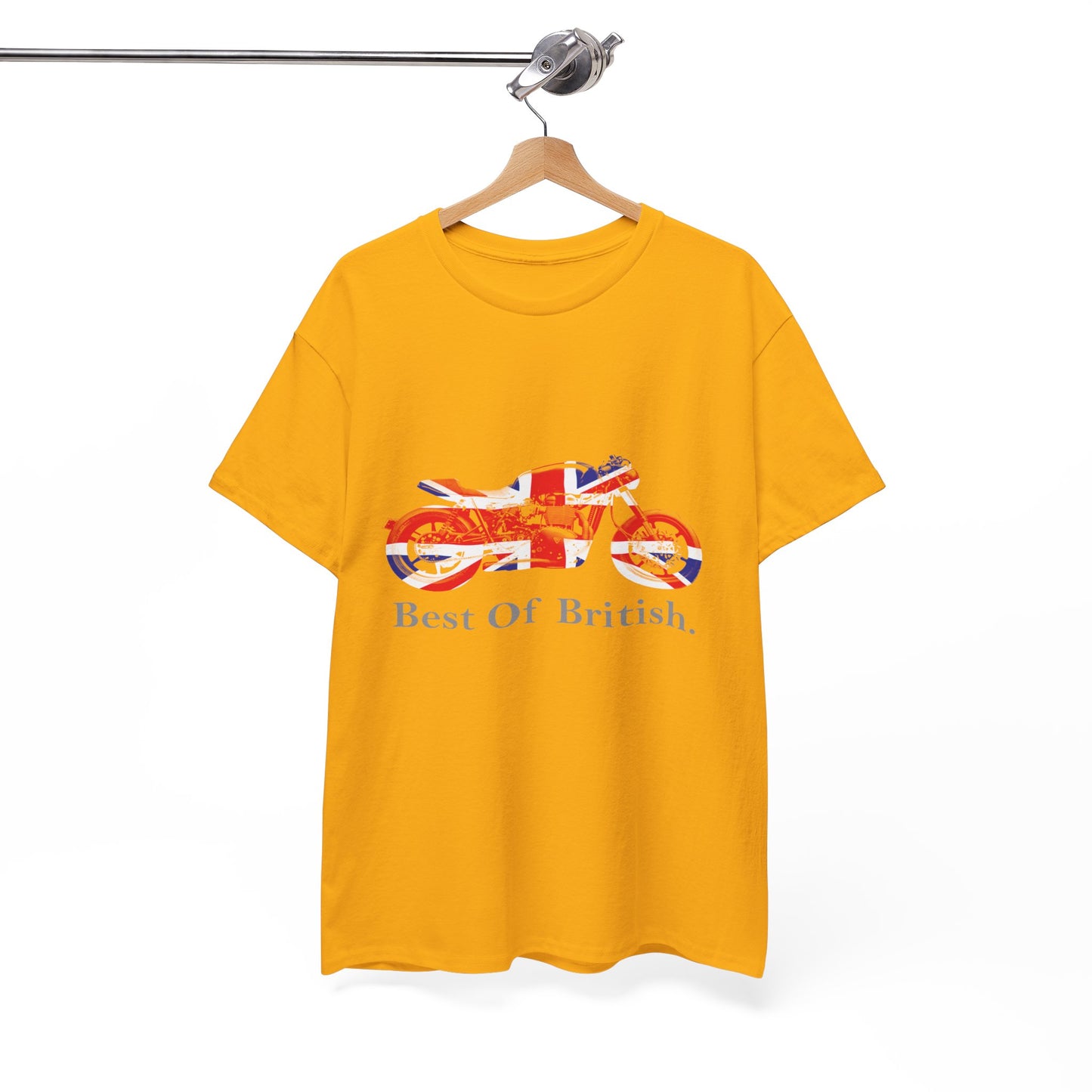 Best of British Biker T-Shirt - Wear Your Pride on the Open Road