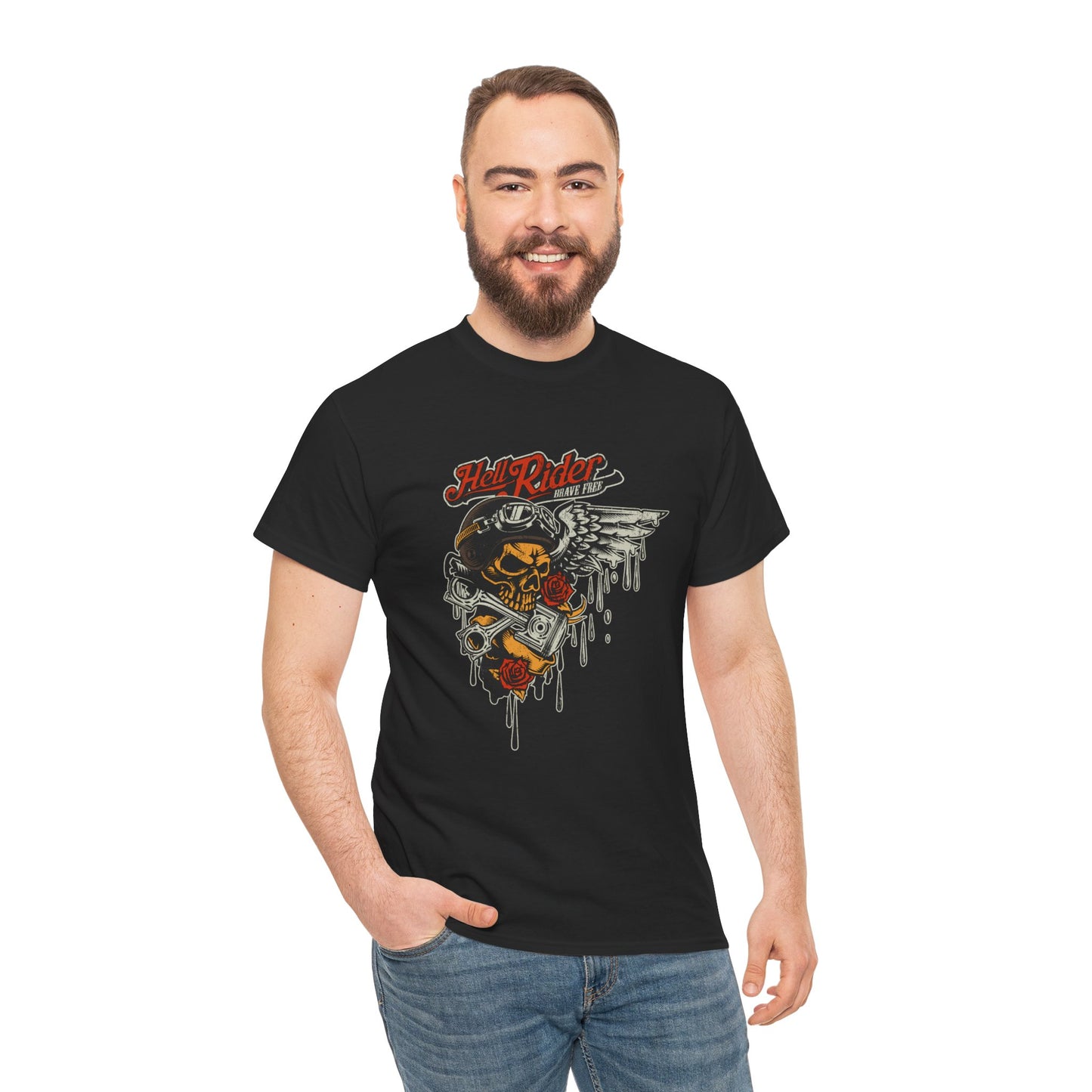 Hell Riders Classic Fit T-Shirt - Quality Fabric, Fearless Design
