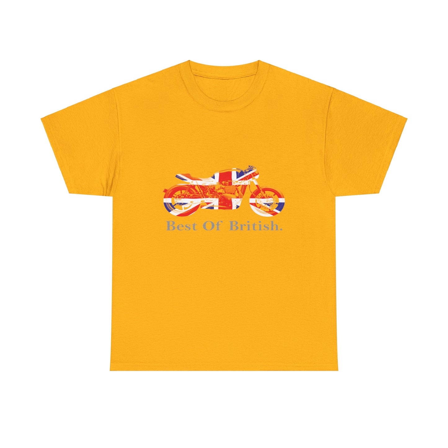 Best of British Biker T-Shirt - Wear Your Pride on the Open Road