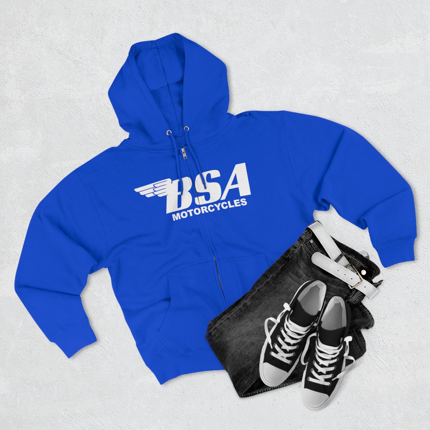 BSA Zipped Hoodie
