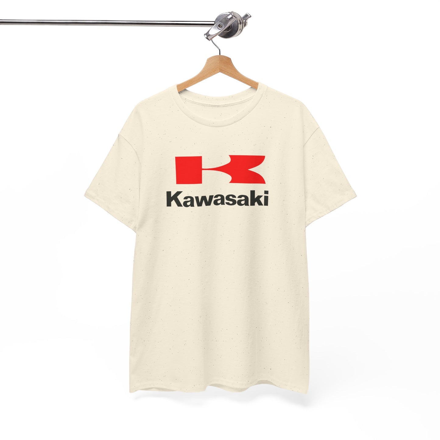 Ride in Style: Kawasaki Logo T-Shirt on Gildan® 5000 Heavy Cotton™
