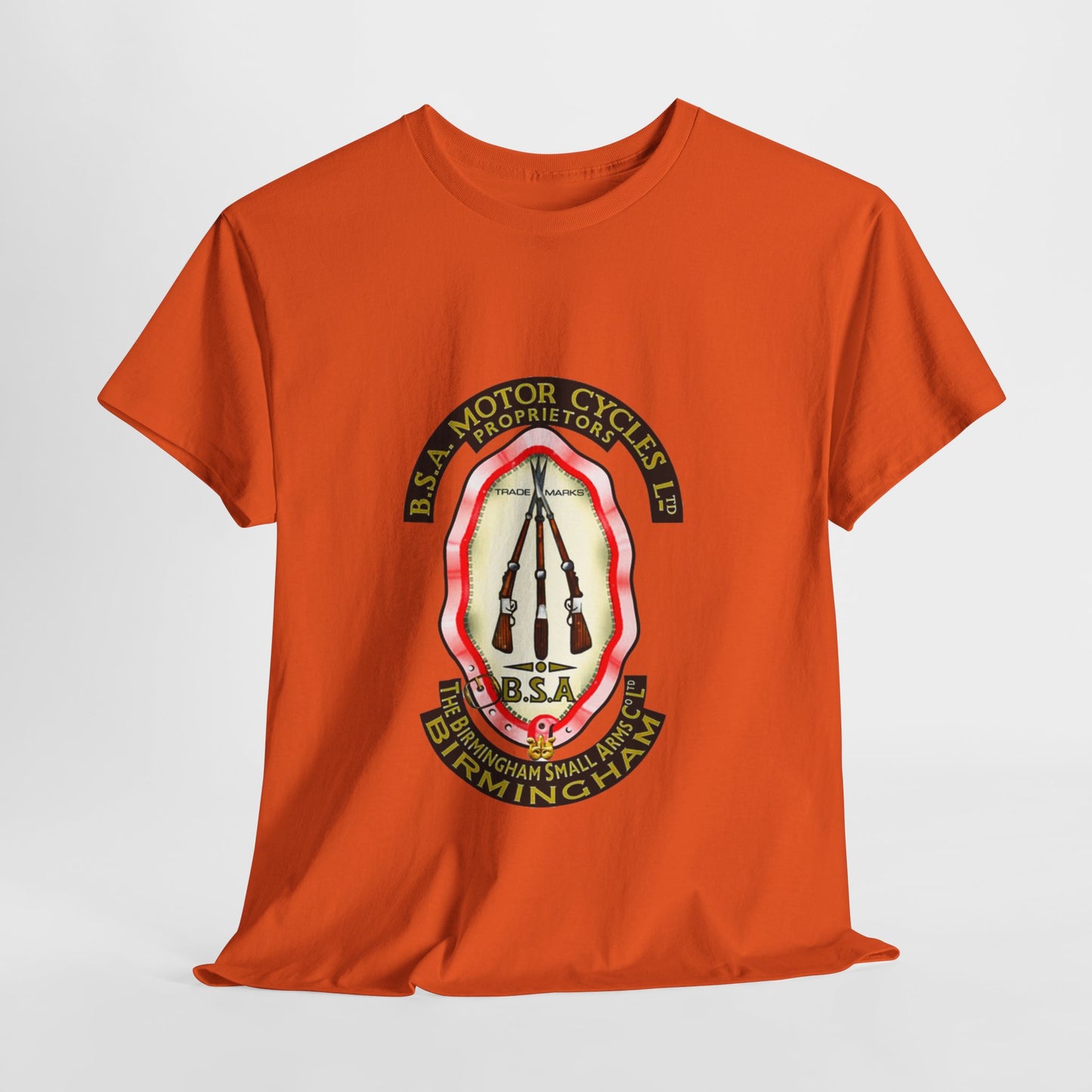 Sporting BSA Rifles T-Shirt - Elegant Design for Outdoor Enthusiasts