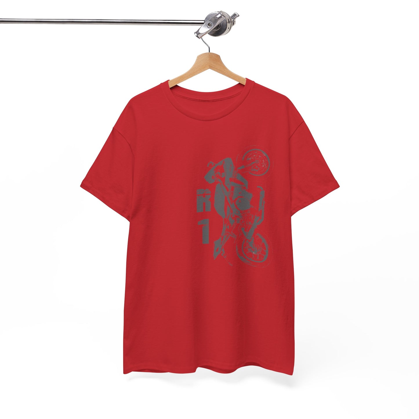 Breathable and Comfortable Cotton Yamaha R1 Motorcycle Tee