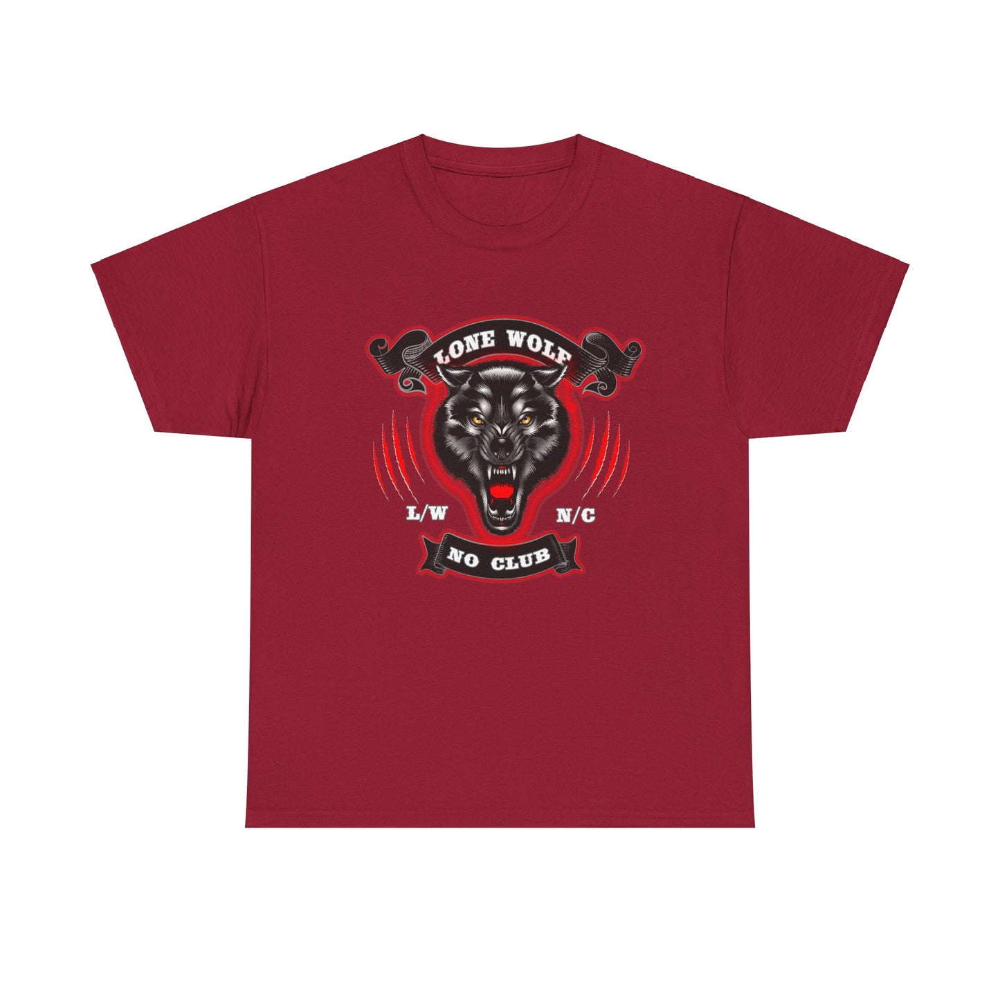 Lone Wolf, No Club Classic Tee