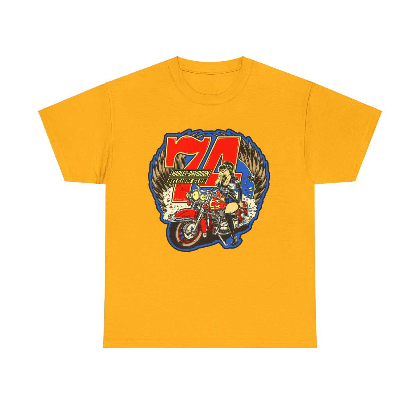 Harley Davidson 74 Biker Classic Tee