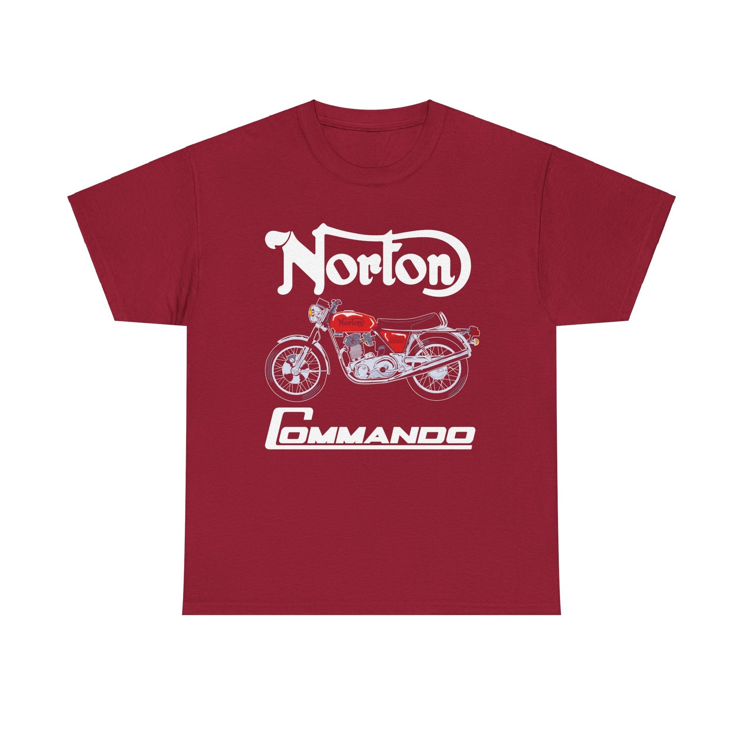 Norton Commando T-Shirt: Classic Fit with Gildan® 5000 Heavy Cotton™