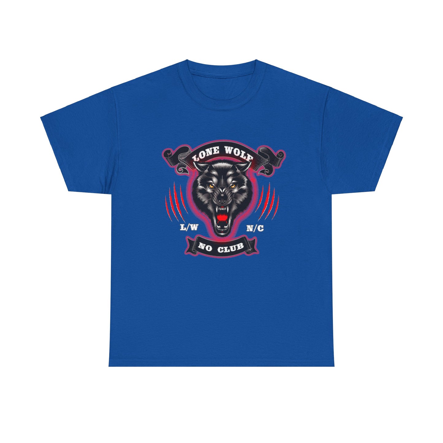 Lone Wolf, No Club Classic Tee