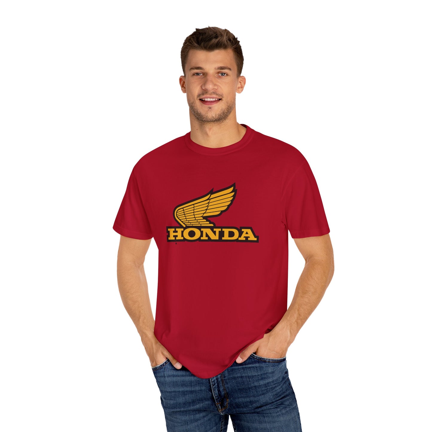 Classic Honda Vintage Logo Tee - Perfect for Motorcycle Lovers