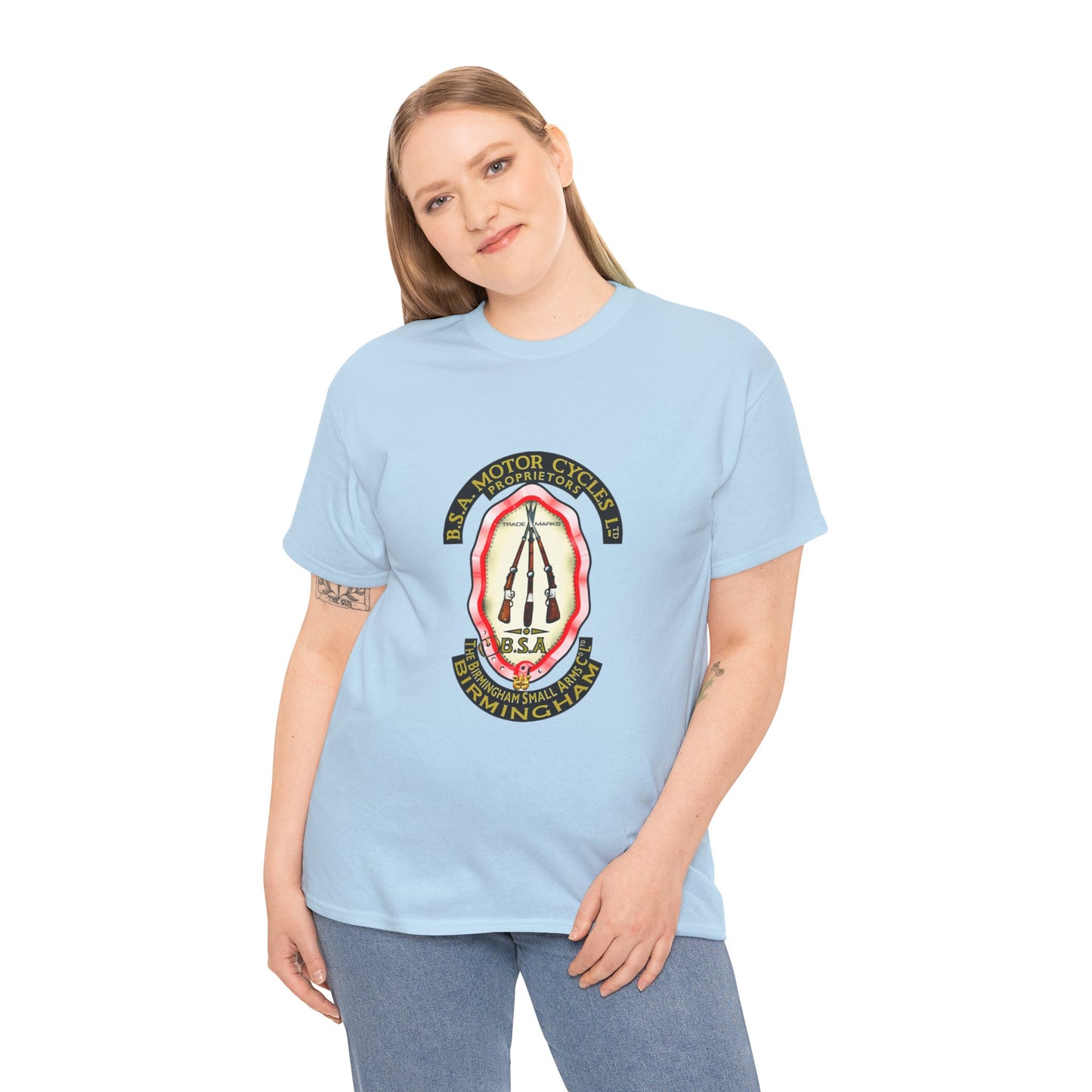 Sporting BSA Rifles T-Shirt - Elegant Design for Outdoor Enthusiasts