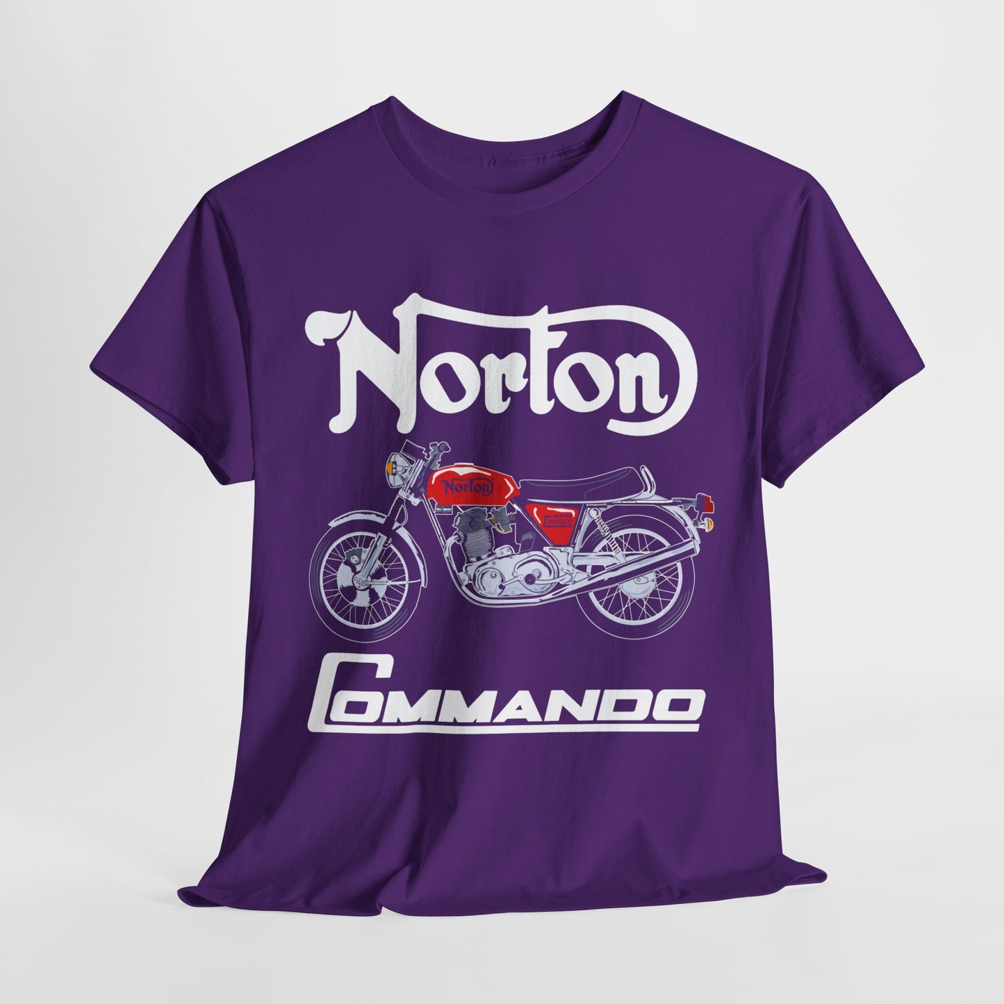 Norton Commando T-Shirt: Classic Fit with Gildan® 5000 Heavy Cotton™