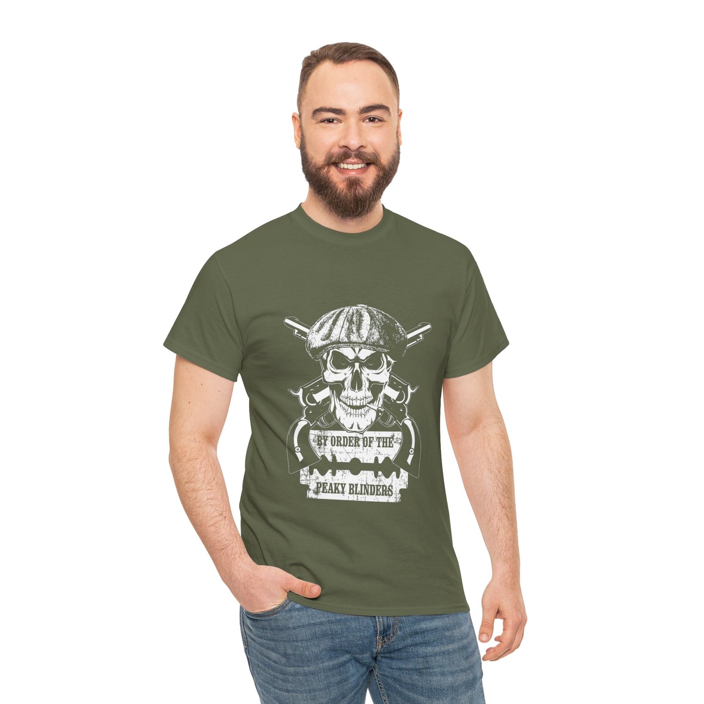 Peaky Blinders, By Order of T-Shirt | Gildan® 5000 Heavy Cotton™, Perfect for Biker Style