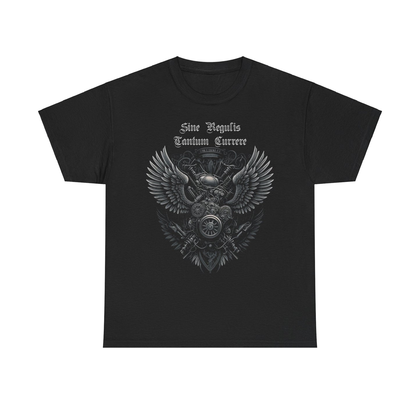 Experience Comfort and Style with the Sine Regulis, Tantum Currere No Rules, Just Ride Gildan® T-Shirt