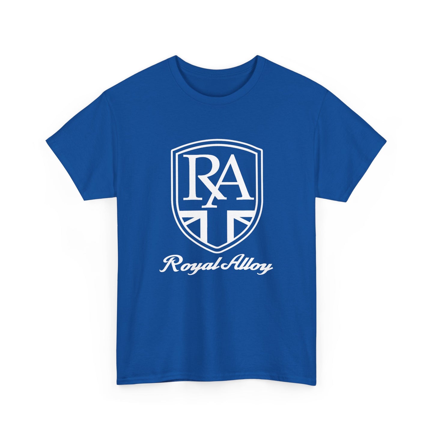 Sleek & Durable: Royal Alloy Scooter Tee in Heavy Cotton