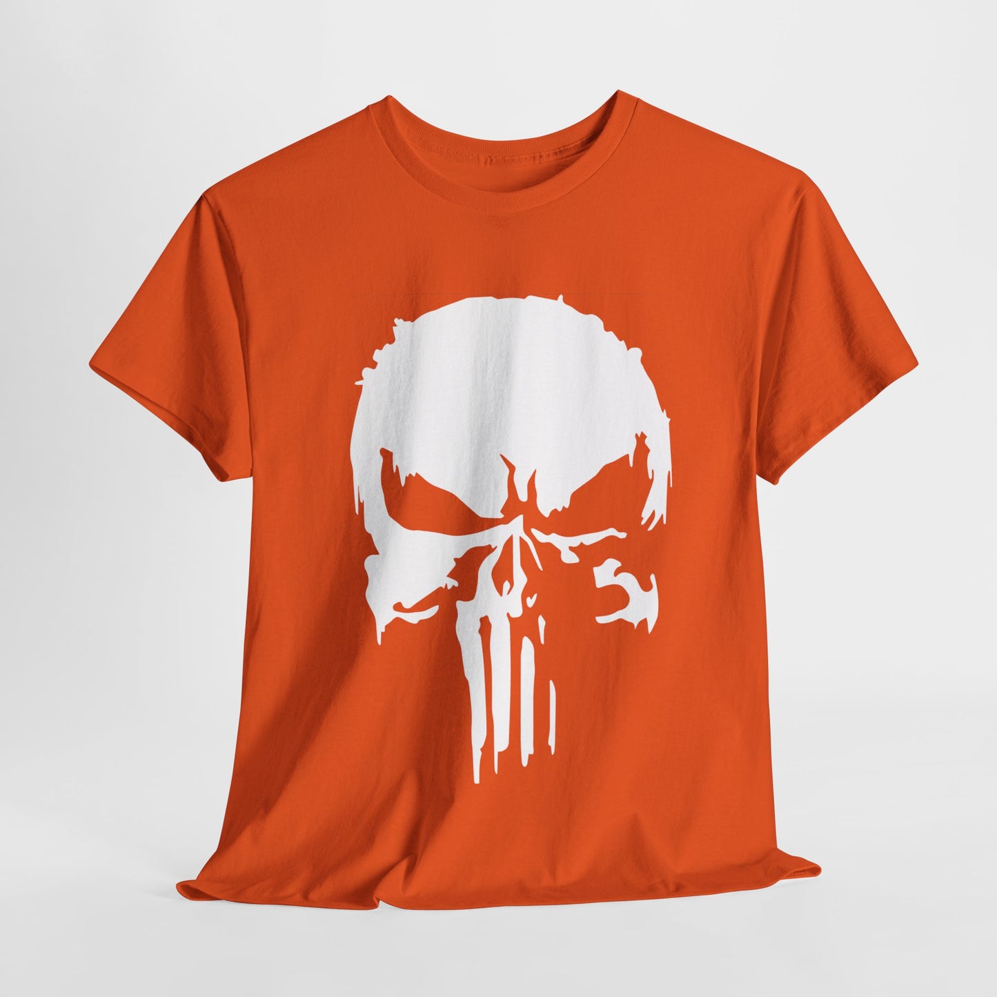 Edgy & Fierce: The Punisher Skull Tee | Gildan® 5000 Heavy Cotton™ - Classic Midweight Fabric for Comfort
