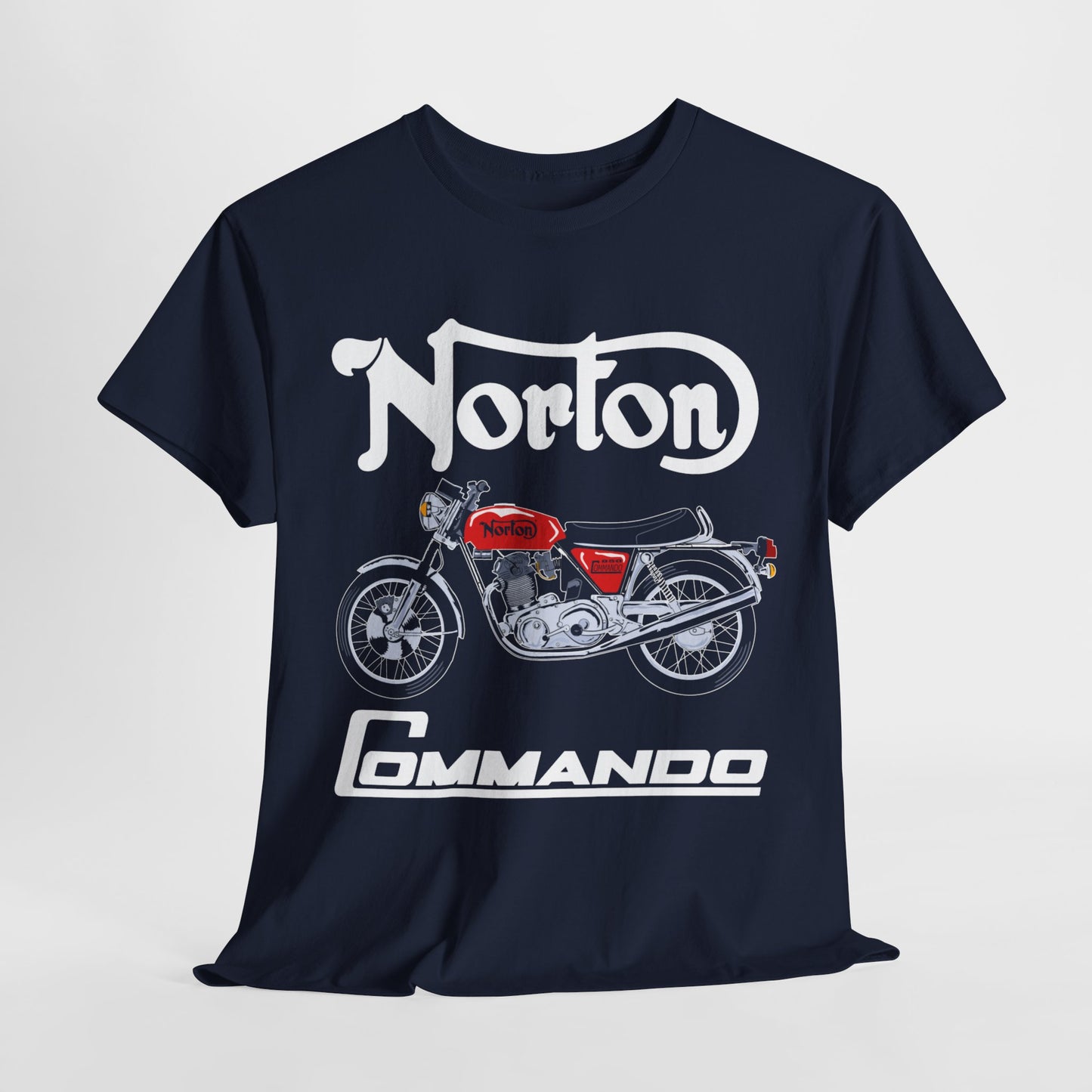 Norton Commando T-Shirt: Classic Fit with Gildan® 5000 Heavy Cotton™