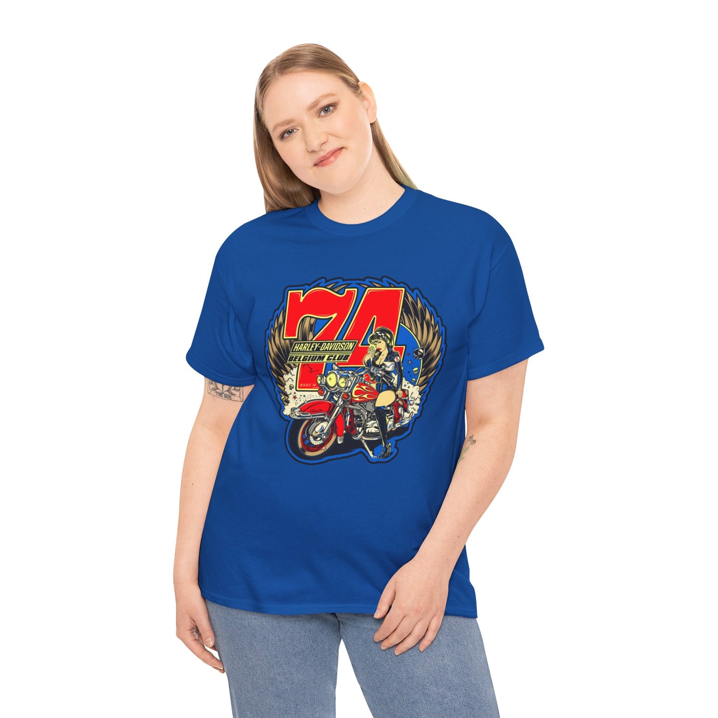 Harley Davidson 74 Biker Classic Tee