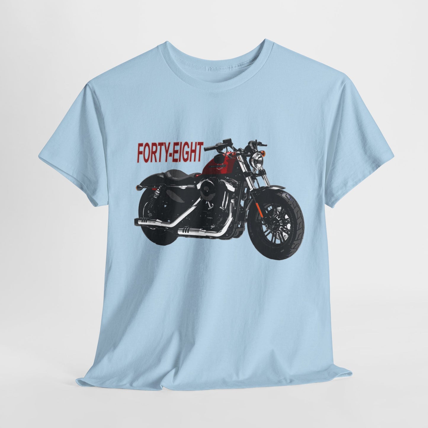 Harley Davidson 48 Unisex T-Shirt | Gildan® 5000 Heavy Cotton™ - Stylish & Comfortable, Great for Bikers of All Styles