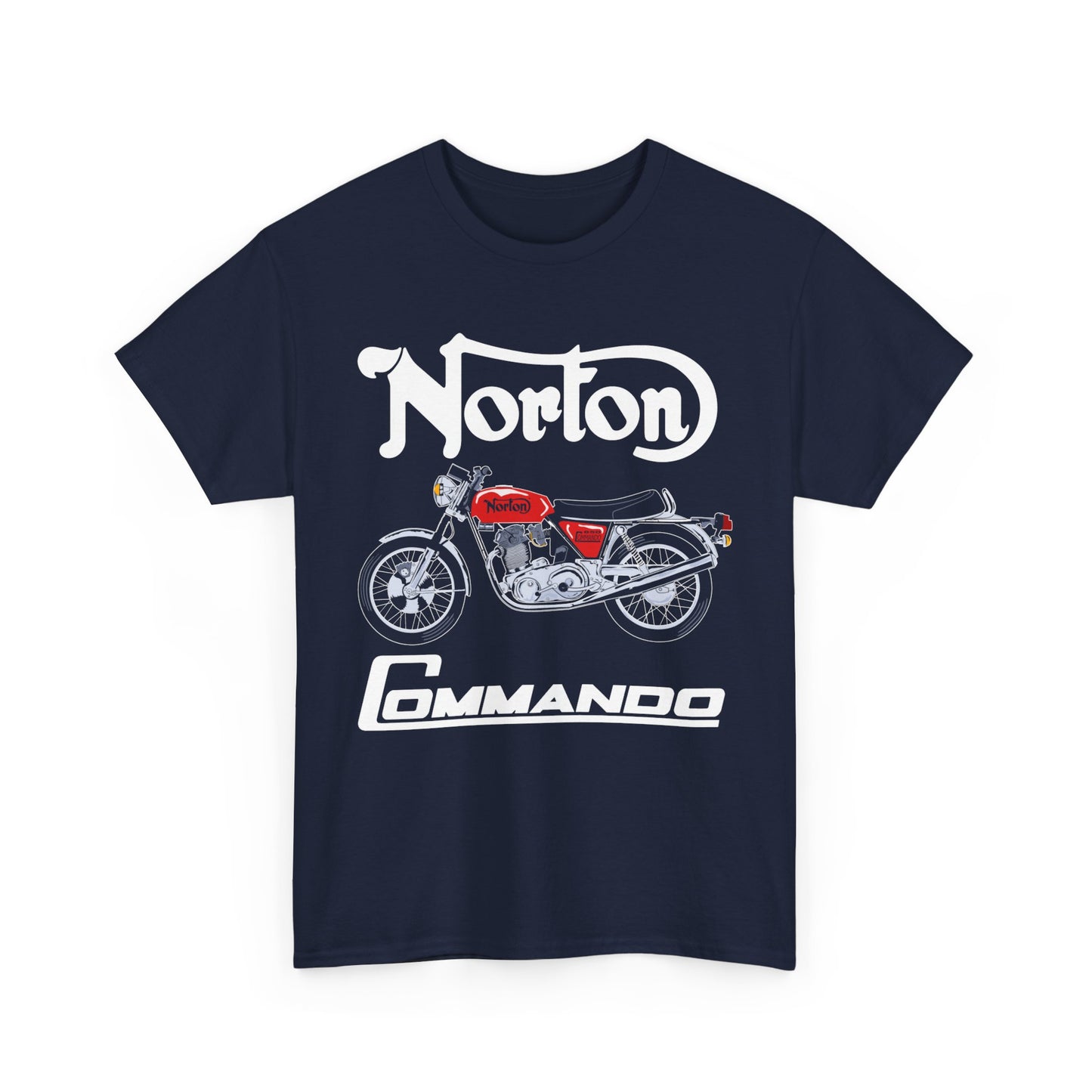 Norton Commando T-Shirt: Classic Fit with Gildan® 5000 Heavy Cotton™