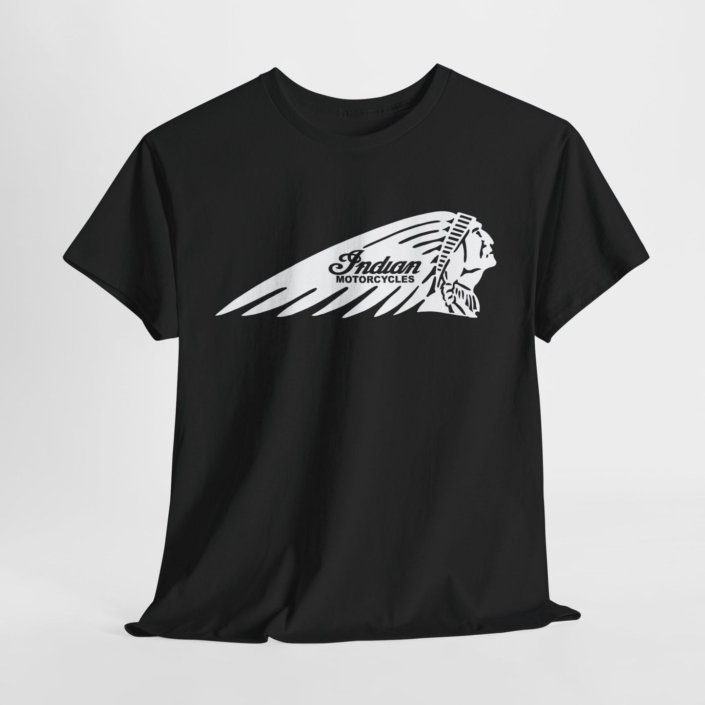 Indian Motorcycles Shirt | Gildan® 5000 Heavy Cotton™, Stylish Comfort for Bikers