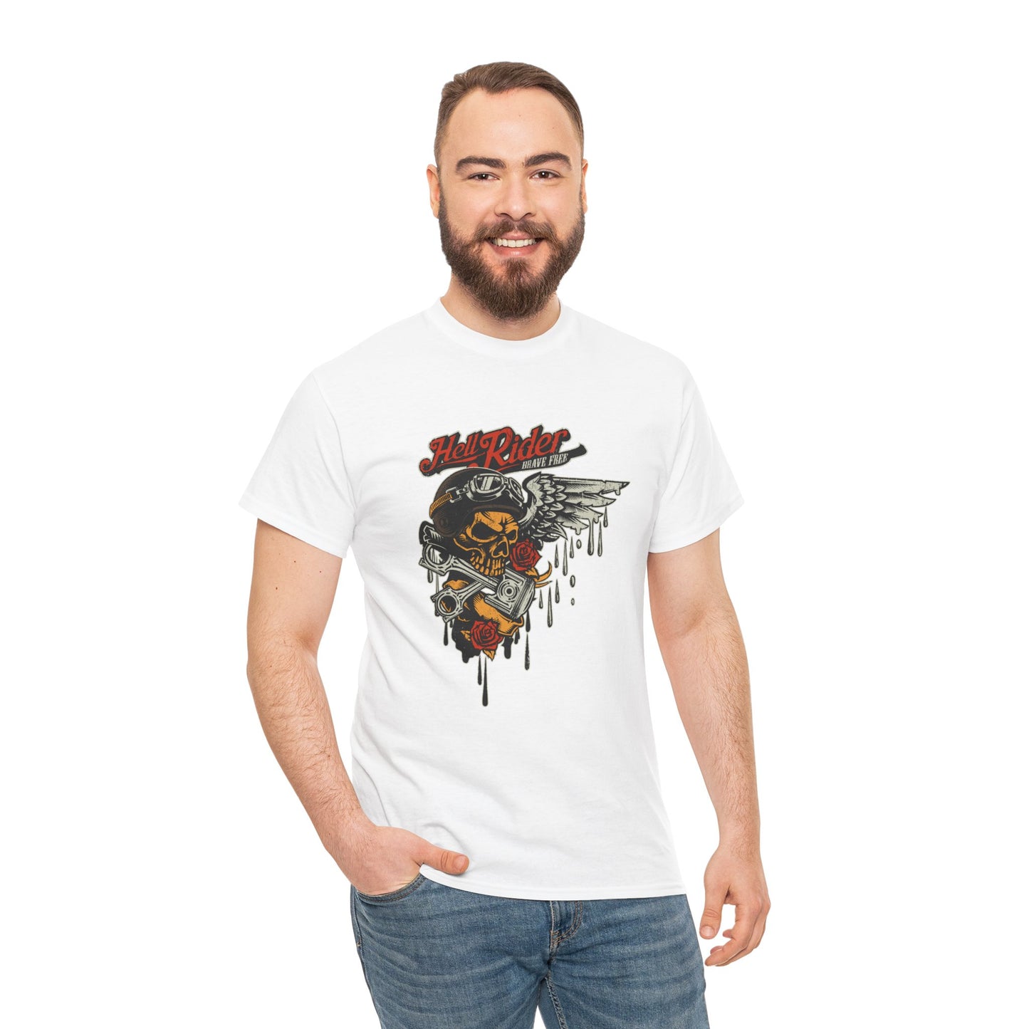 Hell Riders Classic Fit T-Shirt - Quality Fabric, Fearless Design