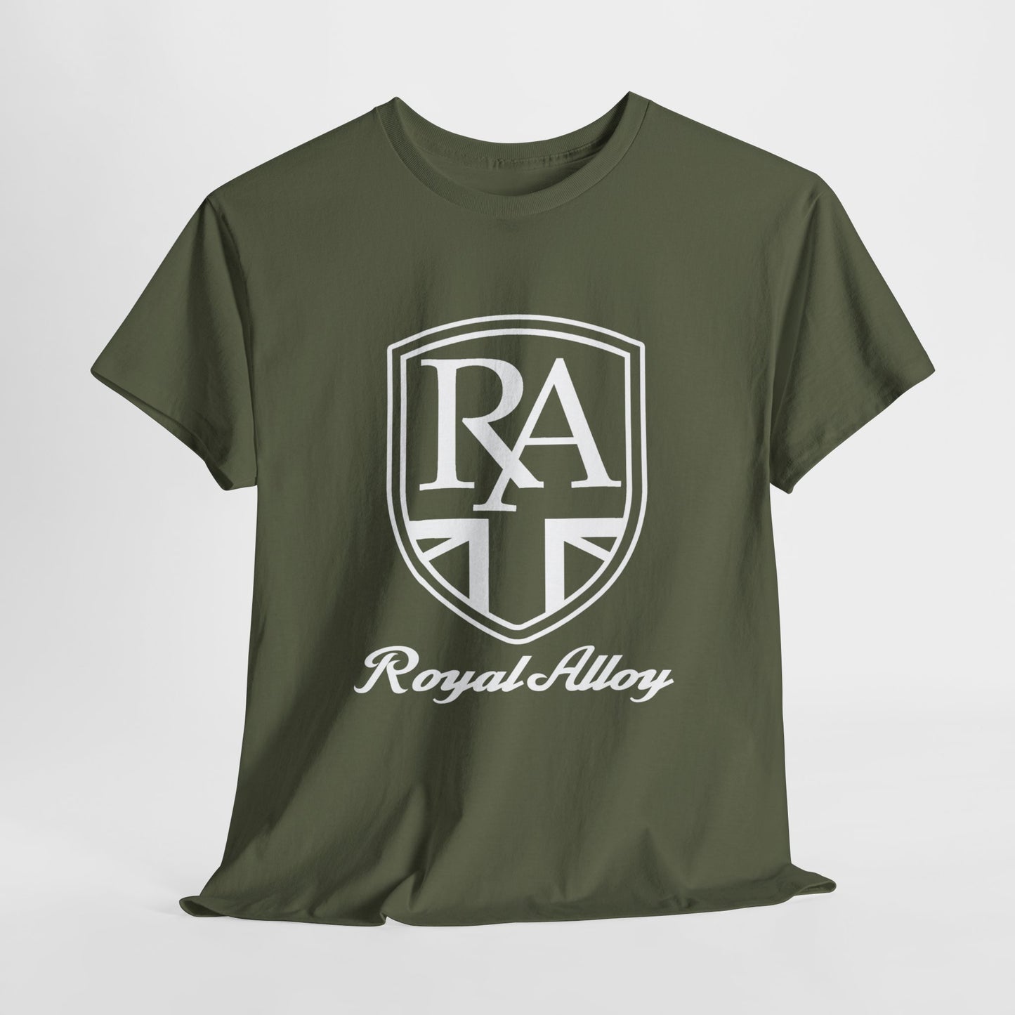 Sleek & Durable: Royal Alloy Scooter Tee in Heavy Cotton