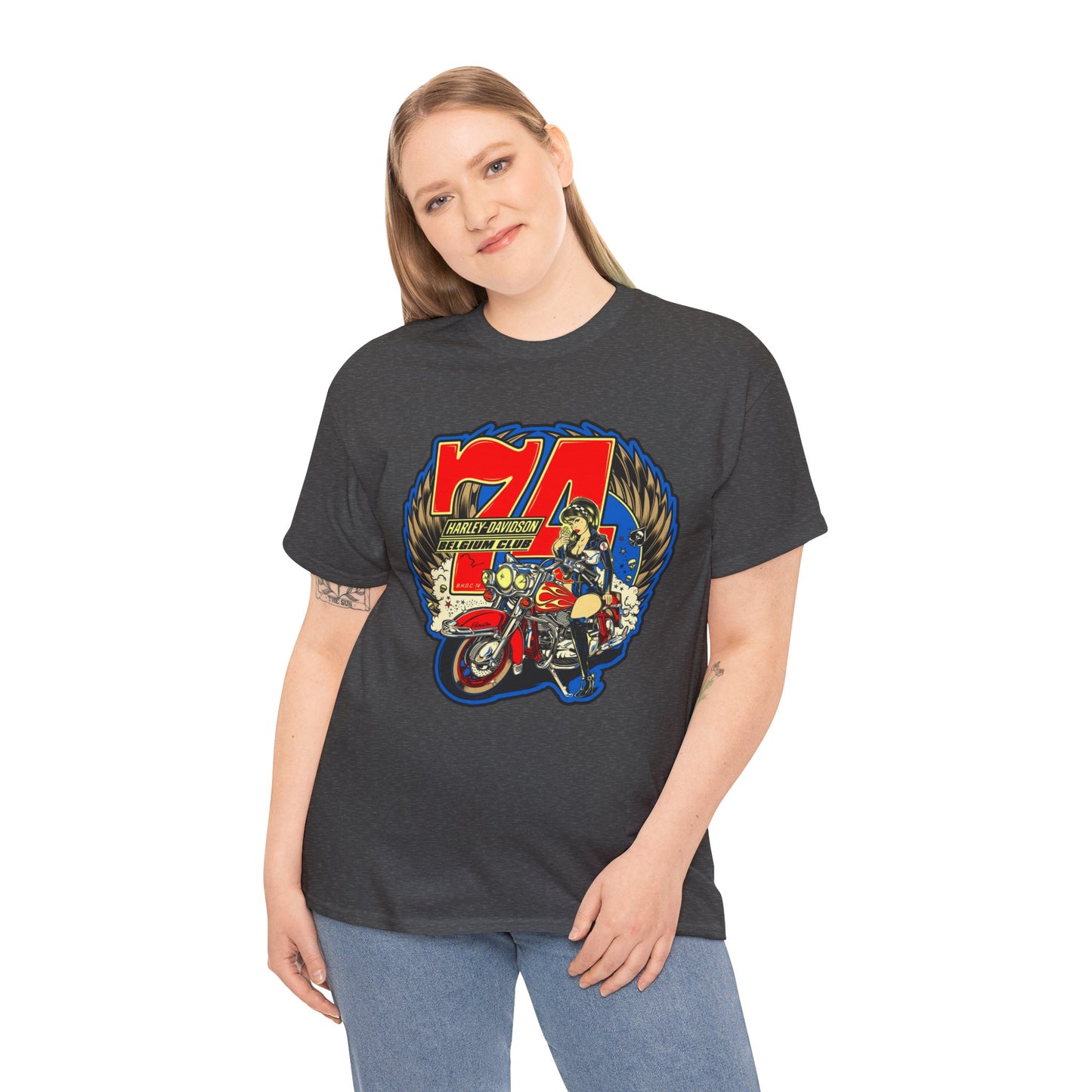 Harley Davidson 74 Biker Classic Tee