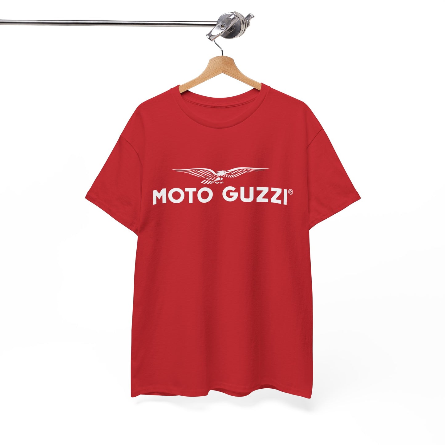 Moto Guzzi Heavy Cotton Logo Tee: Stylish, Durable, and Comfortable