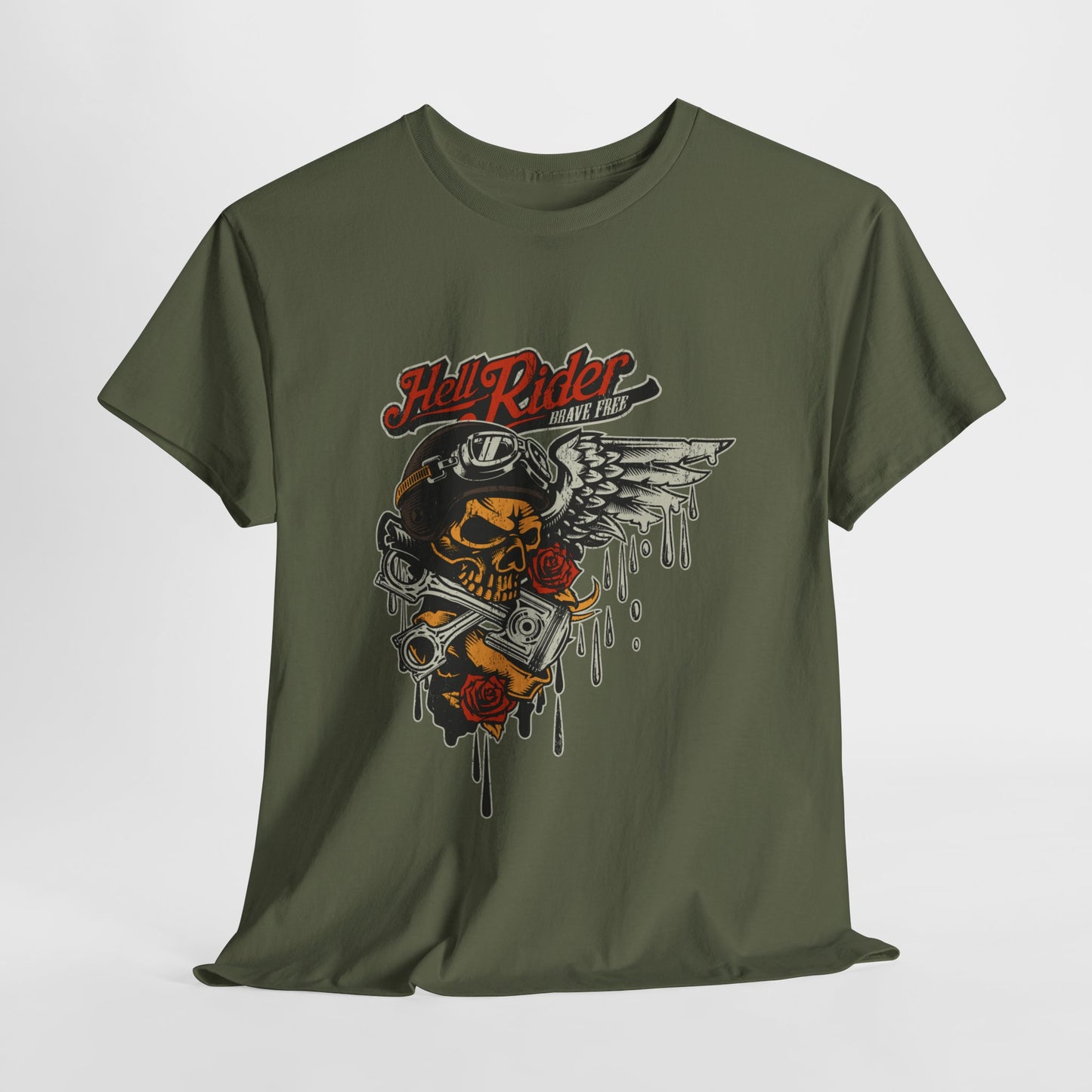 Hell Riders Classic Fit T-Shirt - Quality Fabric, Fearless Design