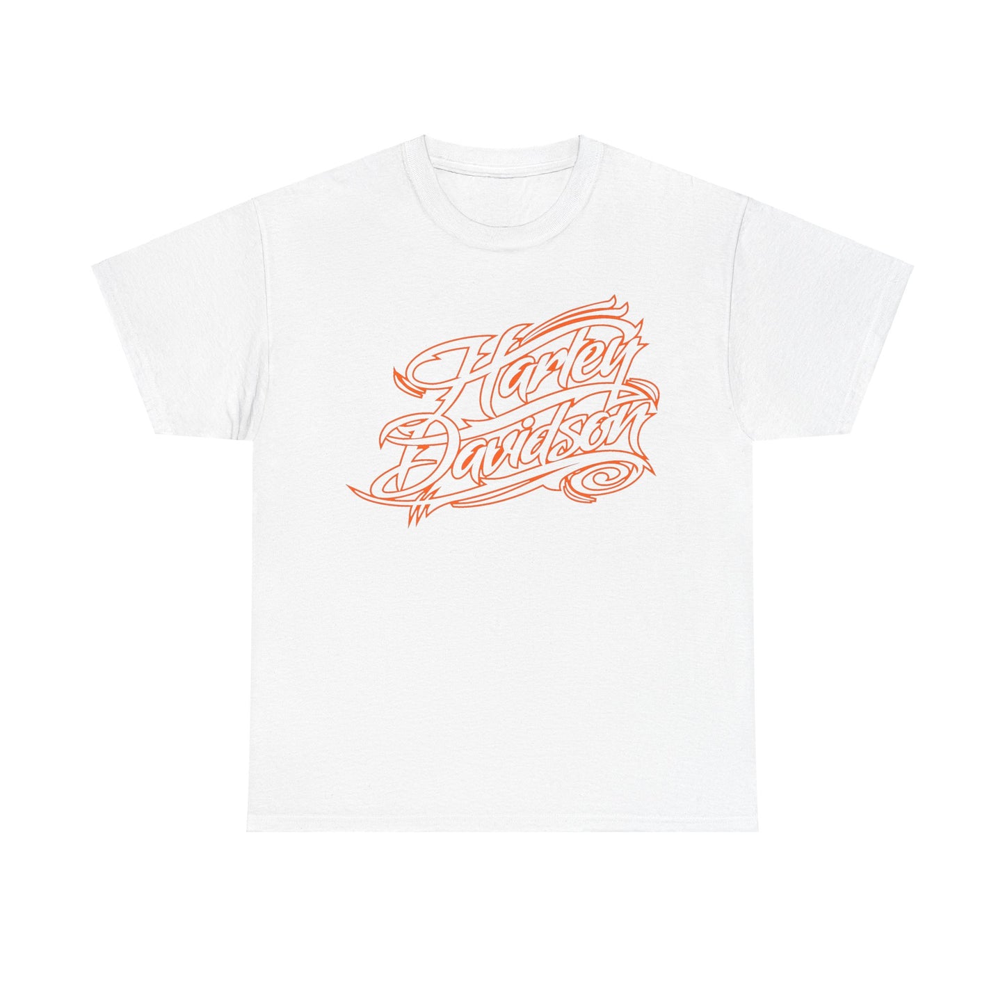 Harley Davidson Classic Fit Tee: Stylish Heavy Cotton Comfort