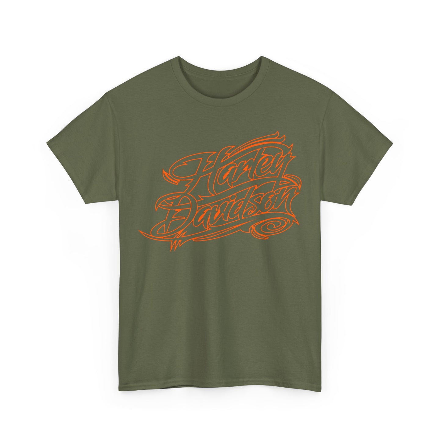 Harley Davidson Classic Fit Tee: Stylish Heavy Cotton Comfort