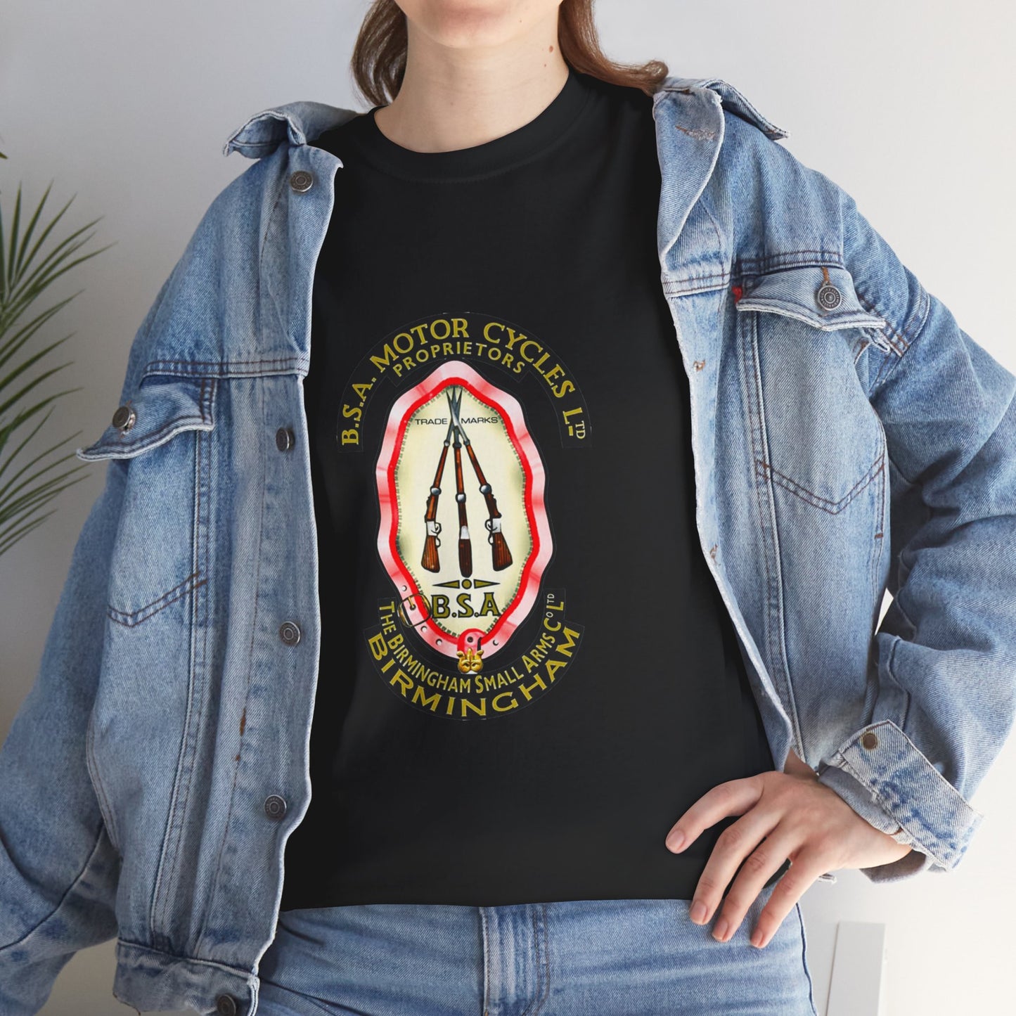 Sporting BSA Rifles T-Shirt - Elegant Design for Outdoor Enthusiasts