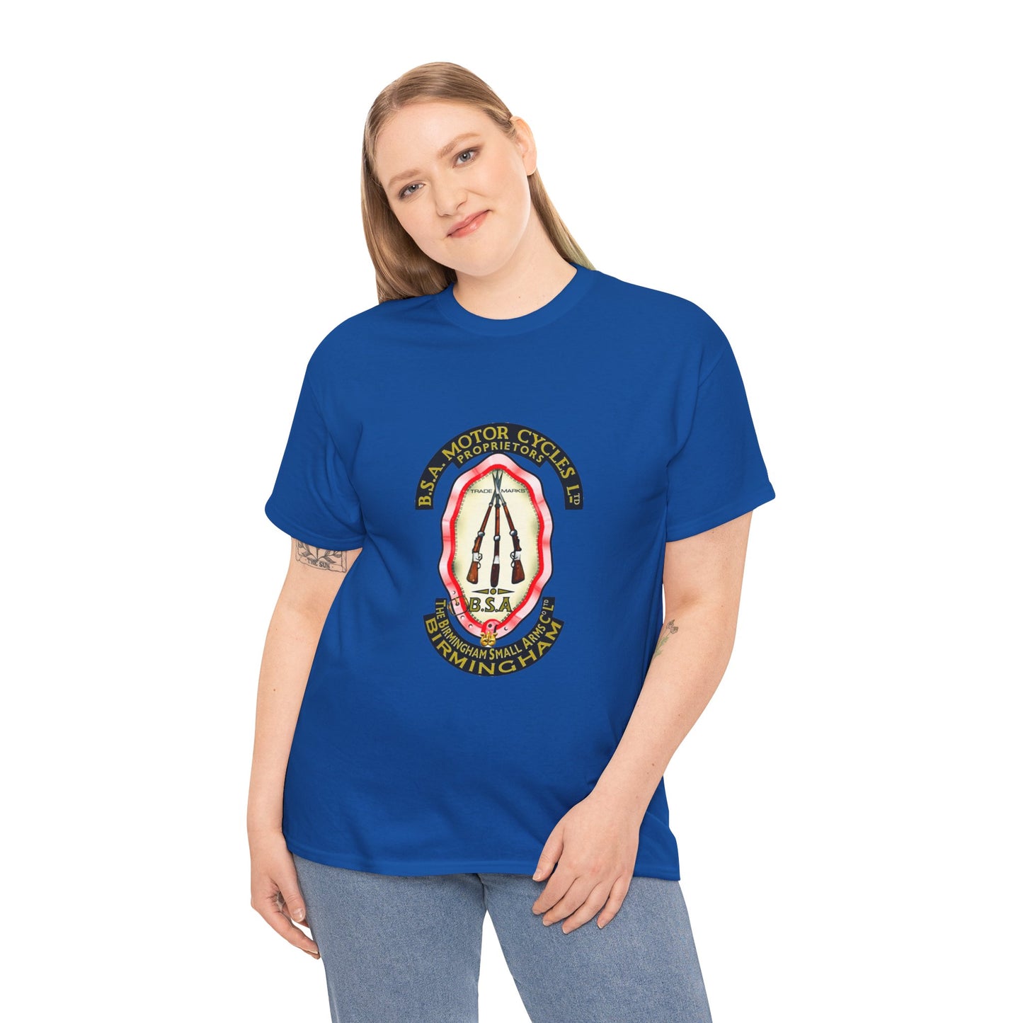 Sporting BSA Rifles T-Shirt - Elegant Design for Outdoor Enthusiasts