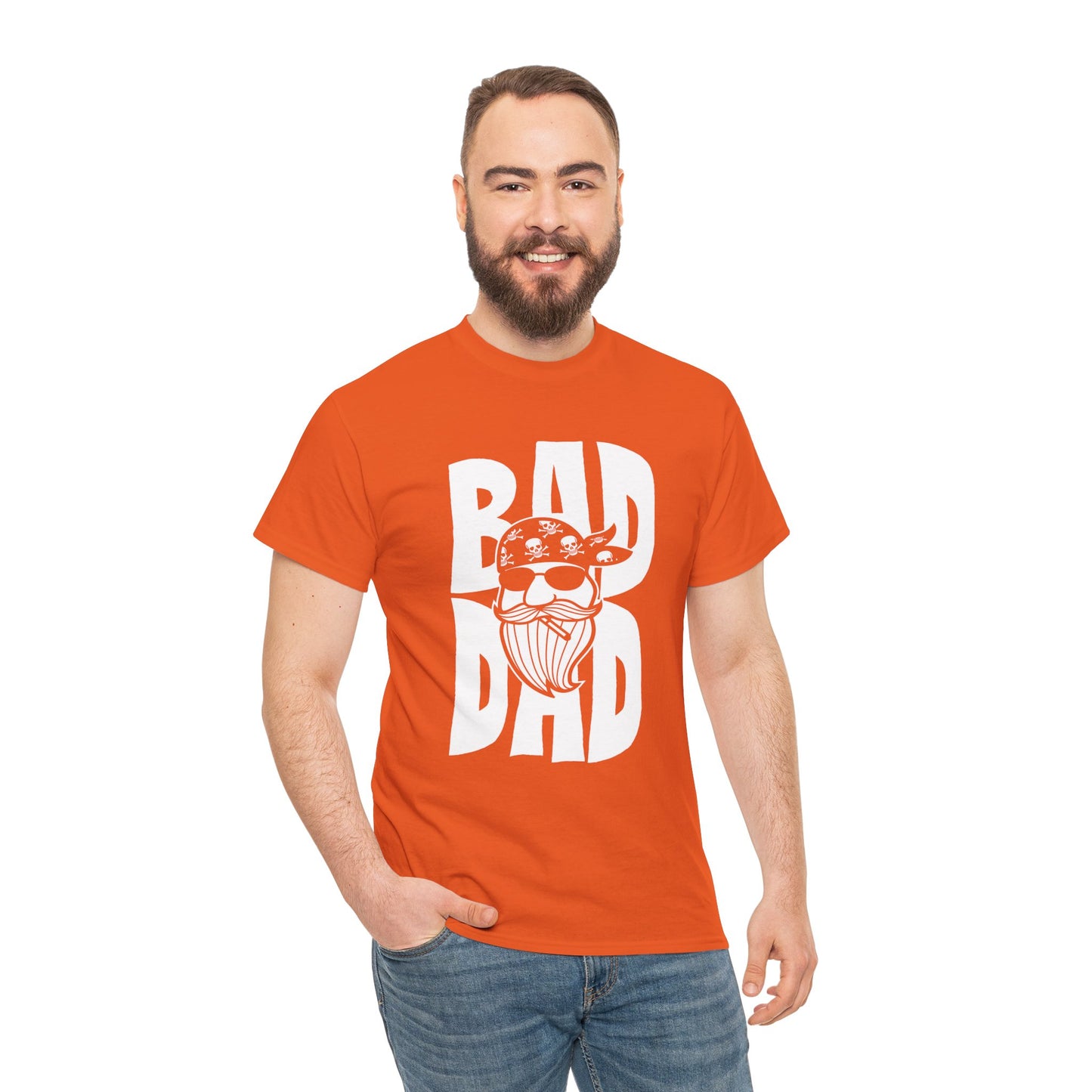 Bad Dad Biker T-Shirt - Comfortable and Stylish for the Ultimate Biker Dad
