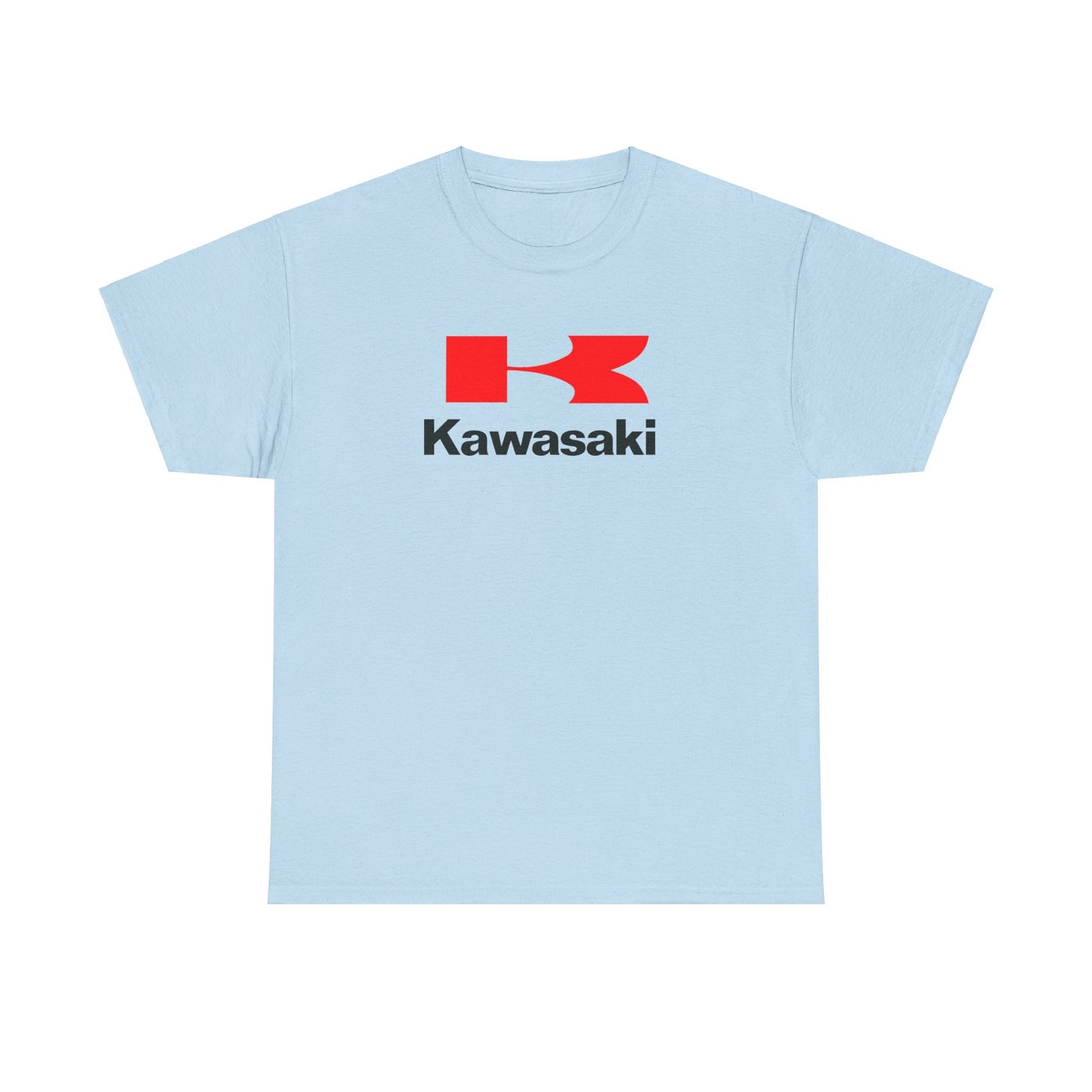 Ride in Style: Kawasaki Logo T-Shirt on Gildan® 5000 Heavy Cotton™