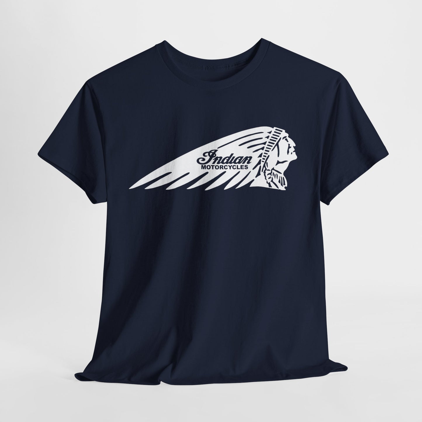 Indian Motorcycles Shirt | Gildan® 5000 Heavy Cotton™, Stylish Comfort for Bikers