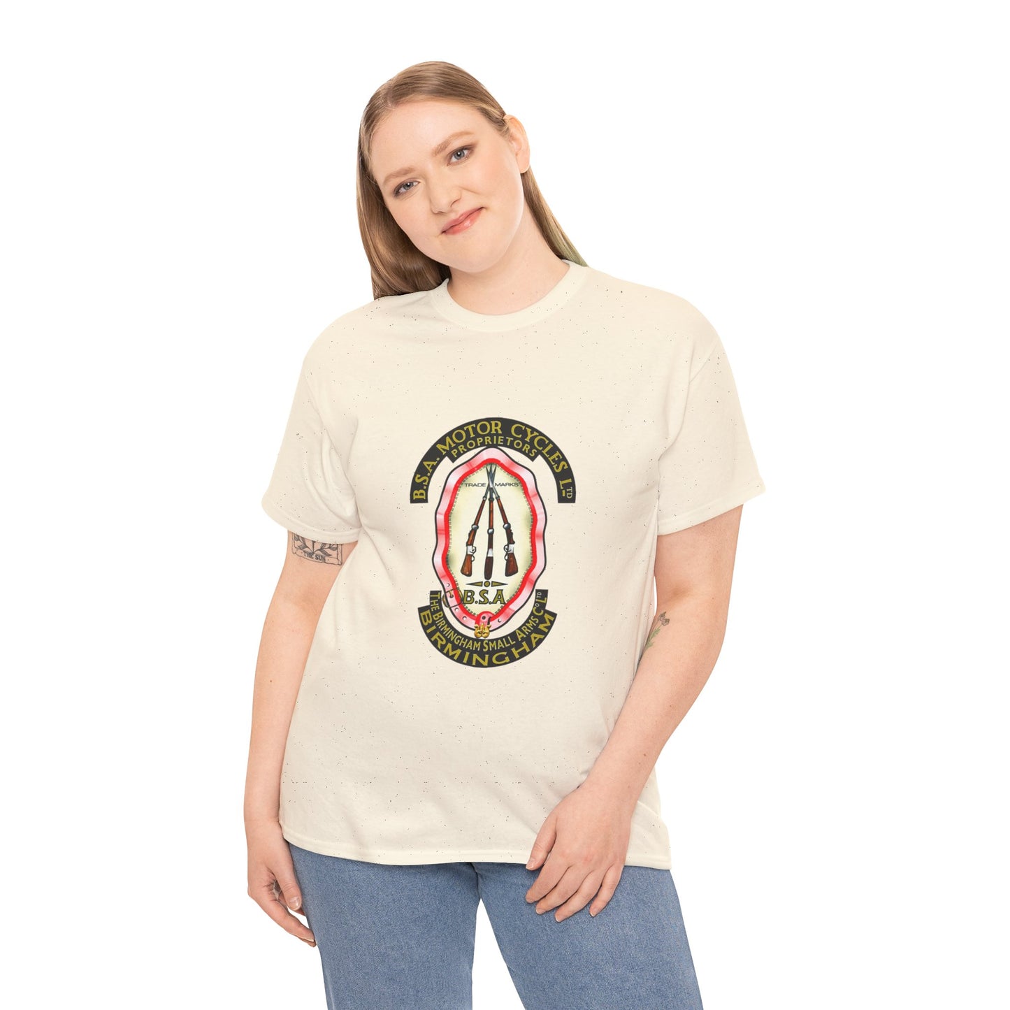 Sporting BSA Rifles T-Shirt - Elegant Design for Outdoor Enthusiasts
