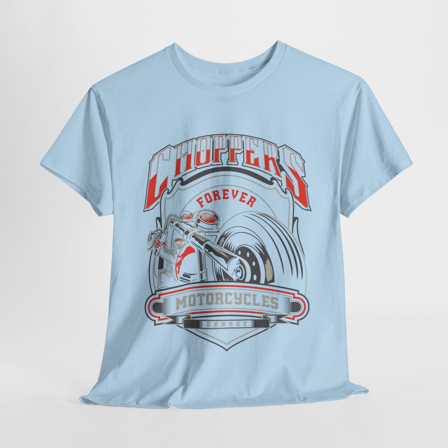 Choppers Forever Motorcycle T-Shirt - Quality Print, Classic Biker Fit
