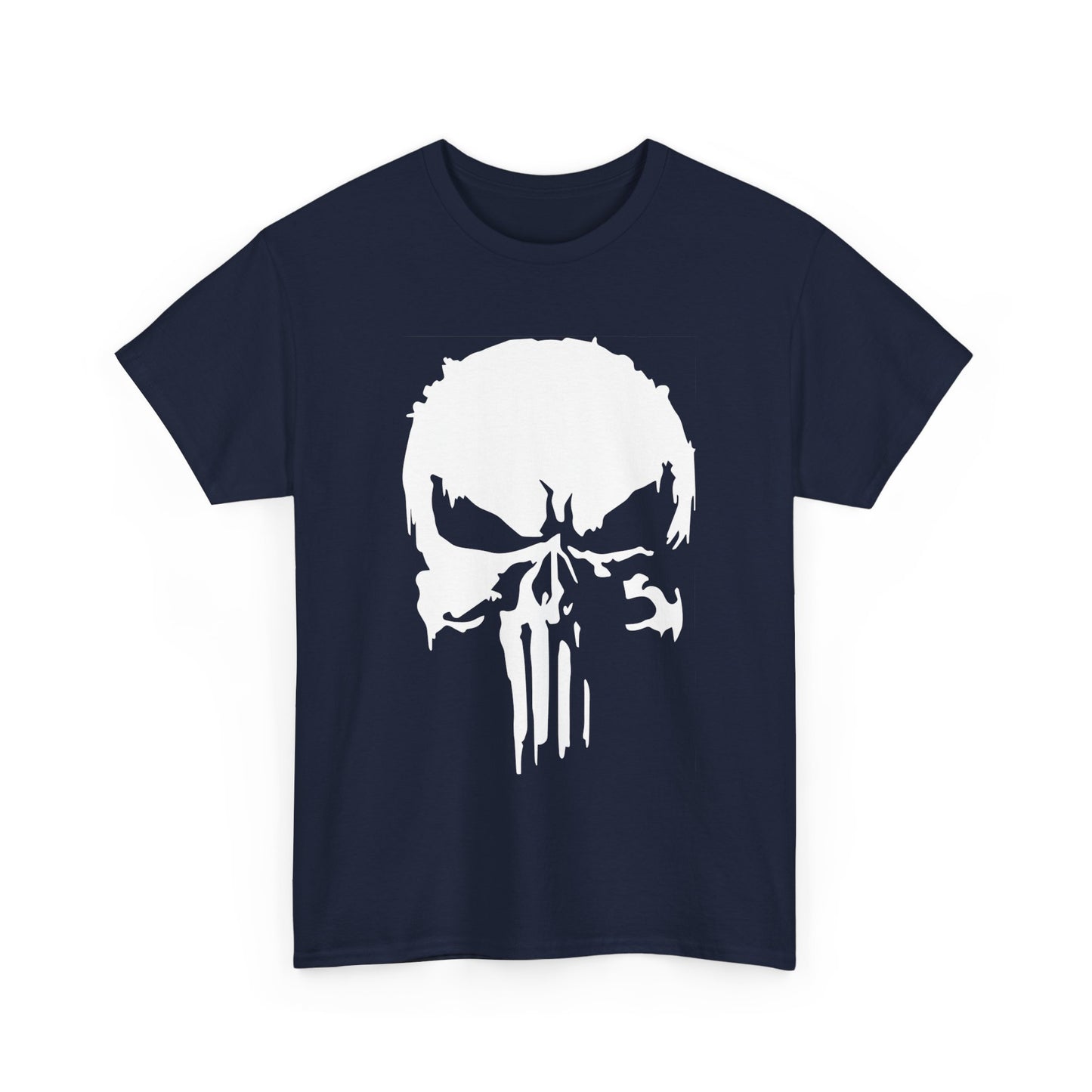 Edgy & Fierce: The Punisher Skull Tee | Gildan® 5000 Heavy Cotton™ - Classic Midweight Fabric for Comfort