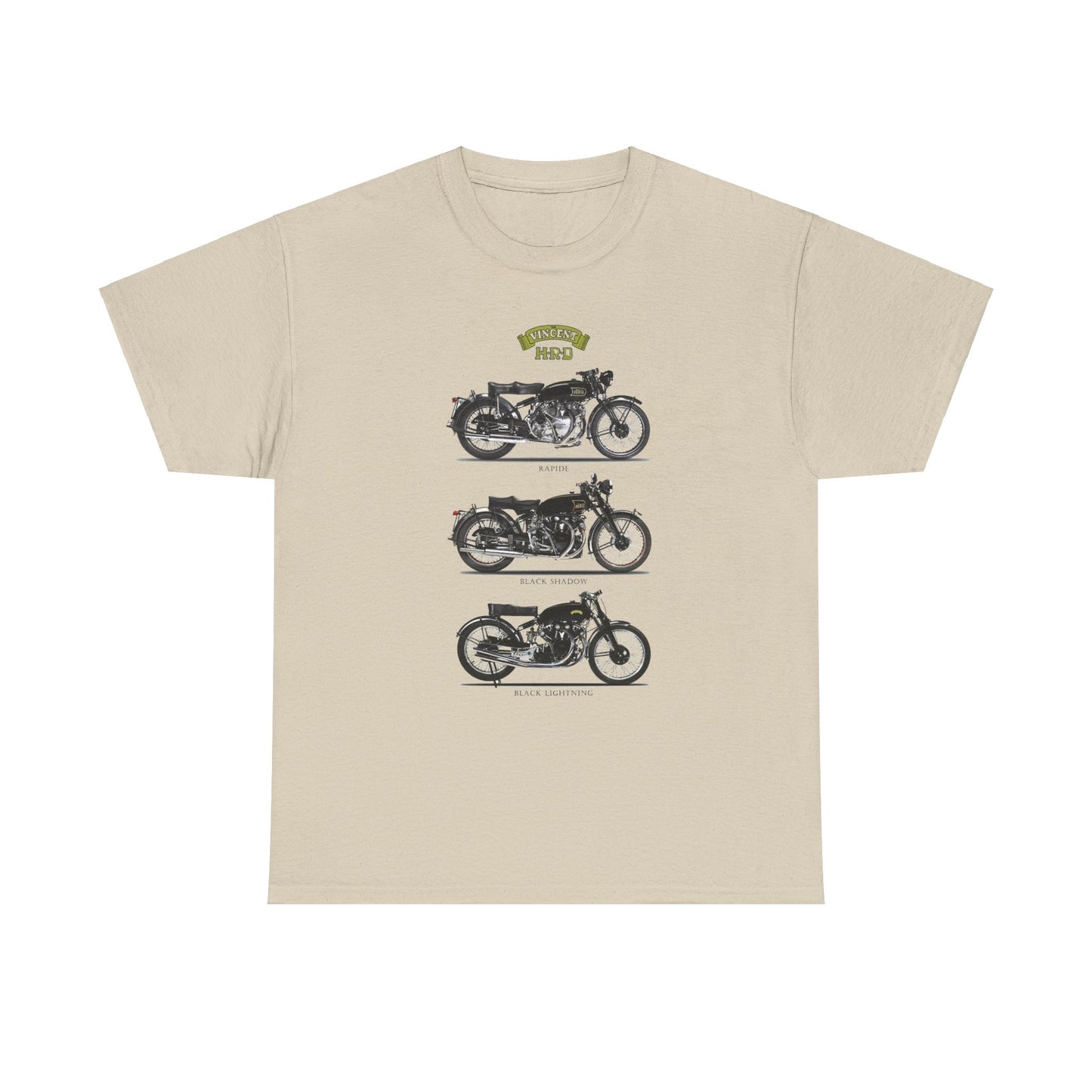 Elevate Your Style with Vincent HRD Vintage Poster Tee with Gildan® 5000's Classic Fit