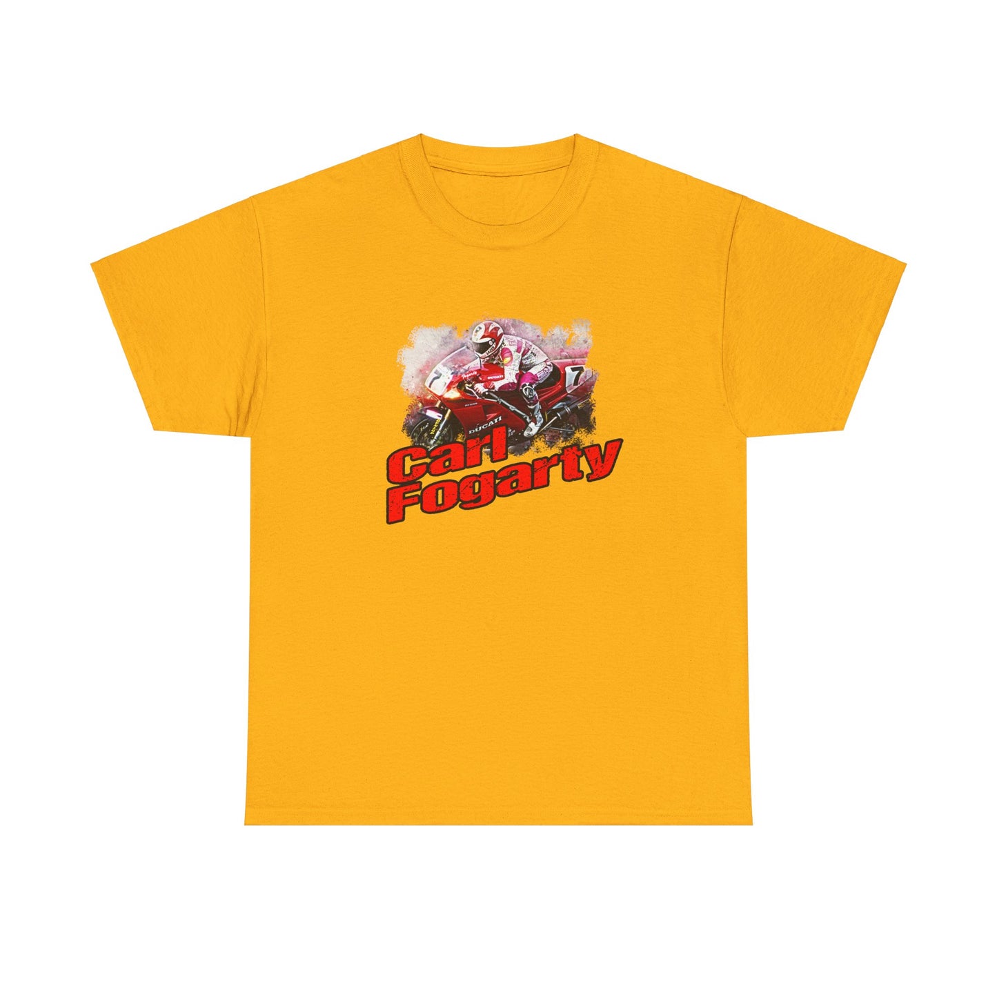 Heavy Cotton Carl Fogarty Motorcycle Legend Shirt