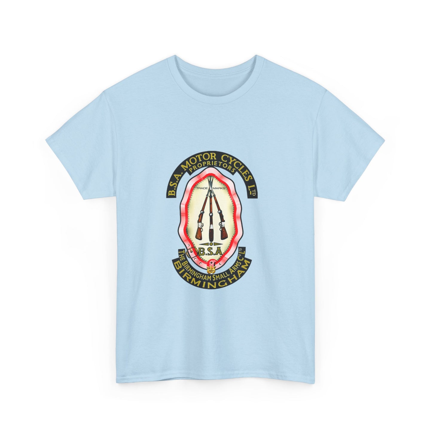 Sporting BSA Rifles T-Shirt - Elegant Design for Outdoor Enthusiasts