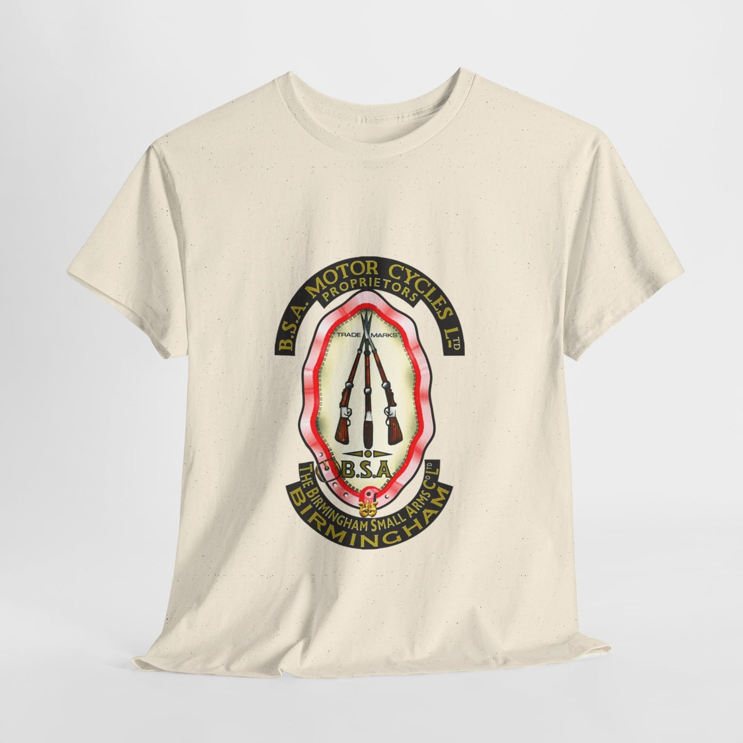 Sporting BSA Rifles T-Shirt - Elegant Design for Outdoor Enthusiasts