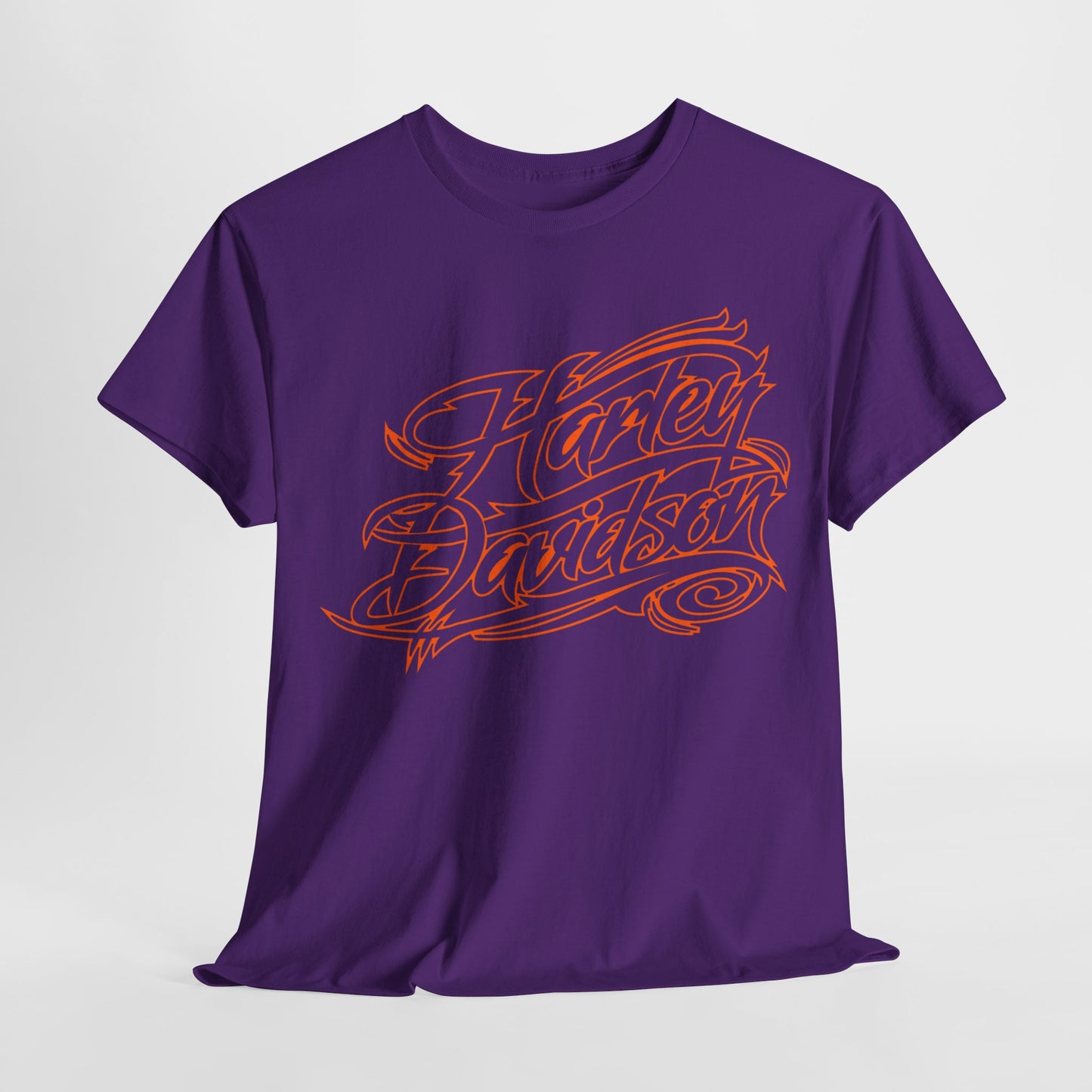 Harley Davidson Classic Fit Tee: Stylish Heavy Cotton Comfort