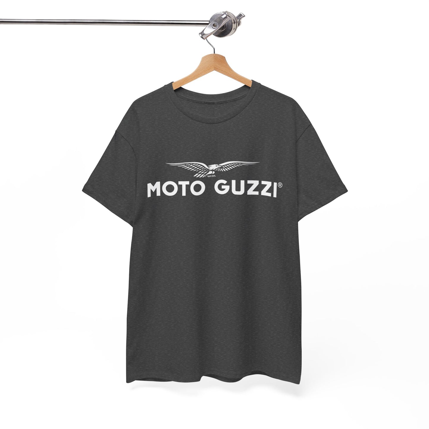 Moto Guzzi Heavy Cotton Logo Tee: Stylish, Durable, and Comfortable