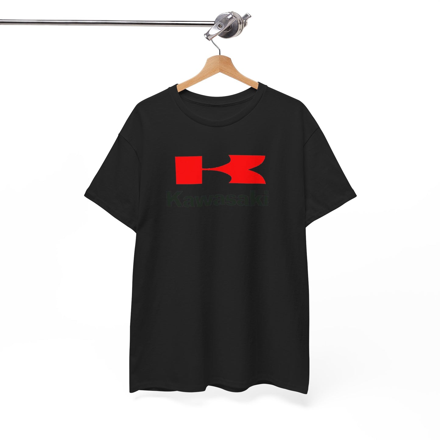 Ride in Style: Kawasaki Logo T-Shirt on Gildan® 5000 Heavy Cotton™