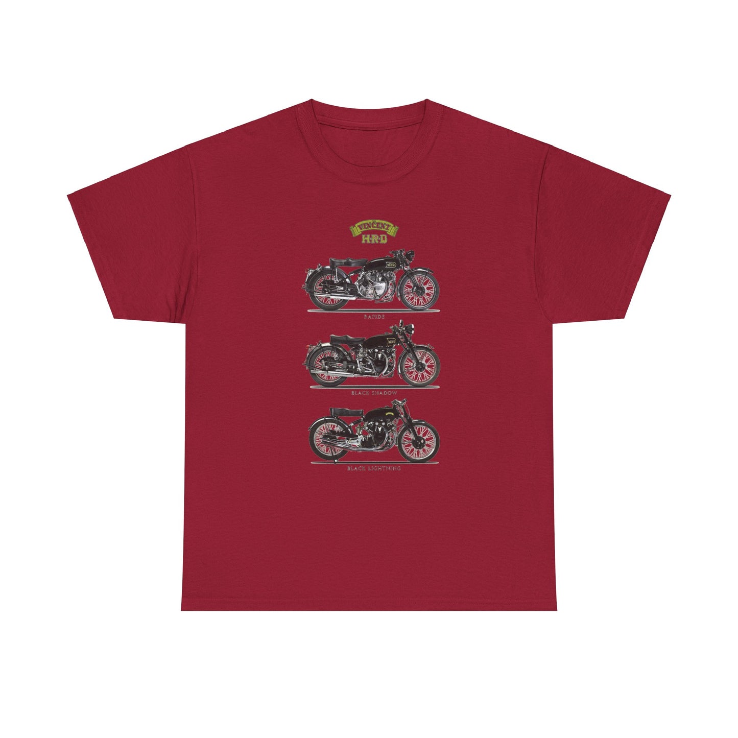 Elevate Your Style with Vincent HRD Vintage Poster Tee with Gildan® 5000's Classic Fit
