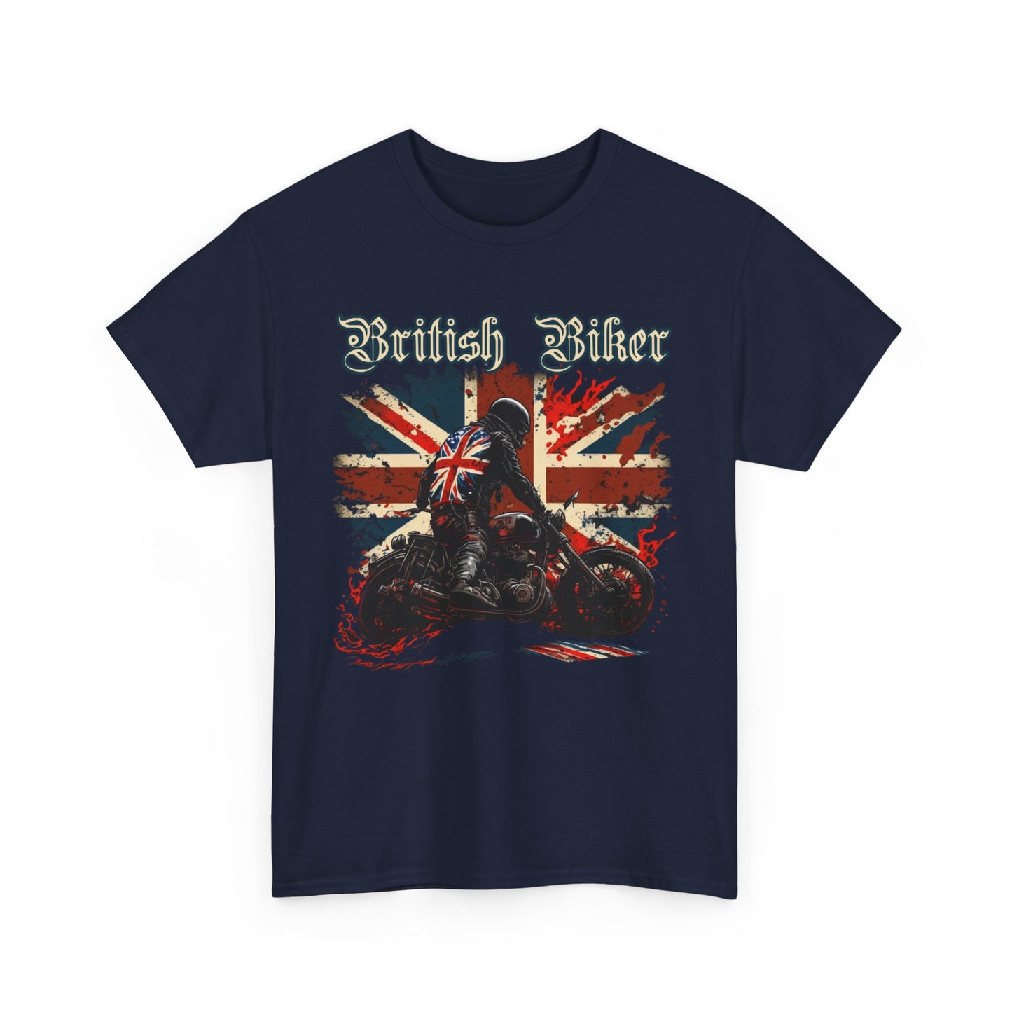 Sleek and Stylish British Biker Classic T-Shirt