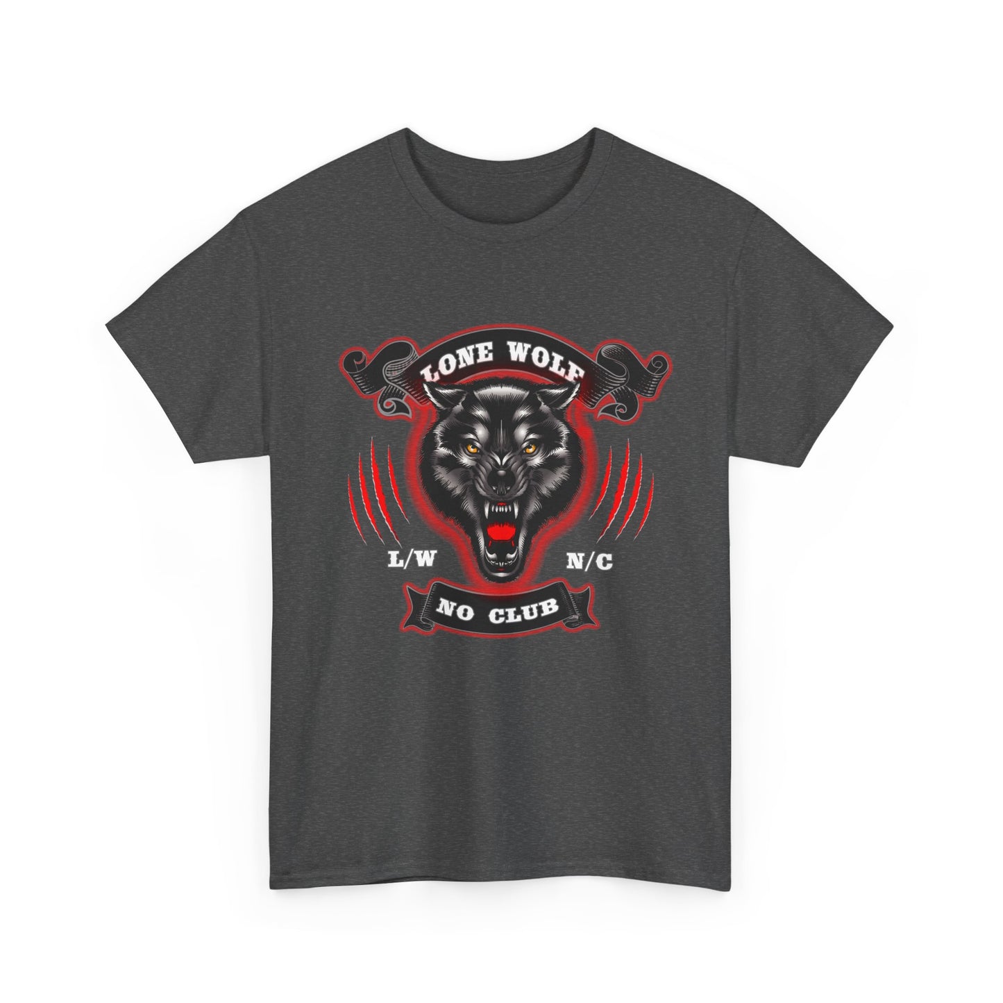 Lone Wolf, No Club Classic Tee