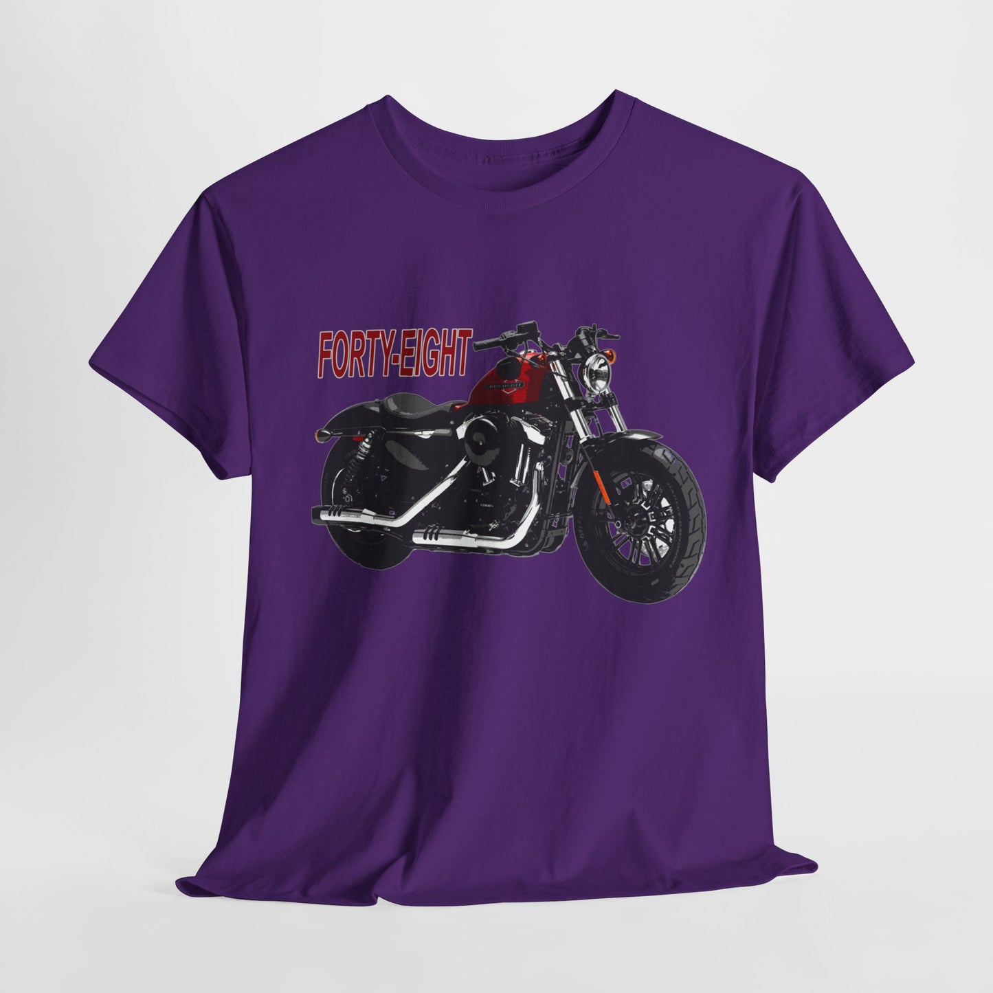 Harley Davidson 48 Unisex T-Shirt | Gildan® 5000 Heavy Cotton™ - Stylish & Comfortable, Great for Bikers of All Styles