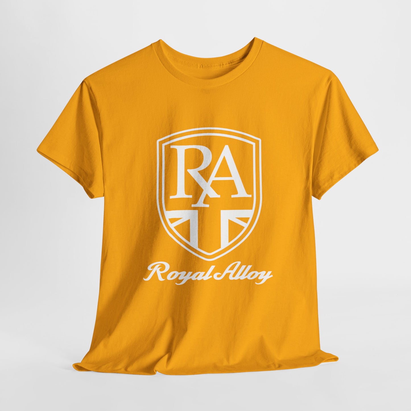Sleek & Durable: Royal Alloy Scooter Tee in Heavy Cotton